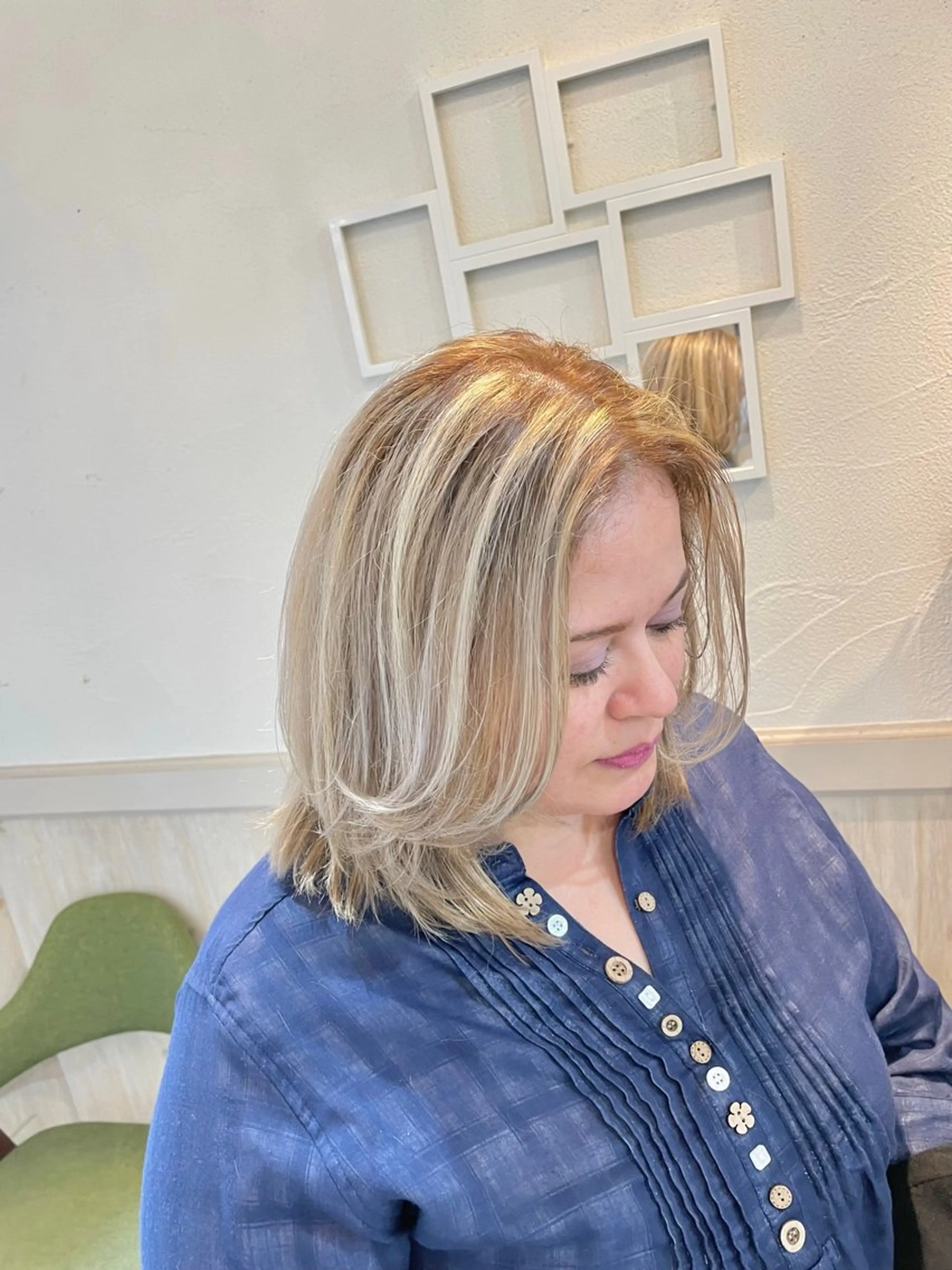 ミディアム エクリ麻布十番店所属・髪質改善/ 縮毛矯正/相原聡のヘアスタイル