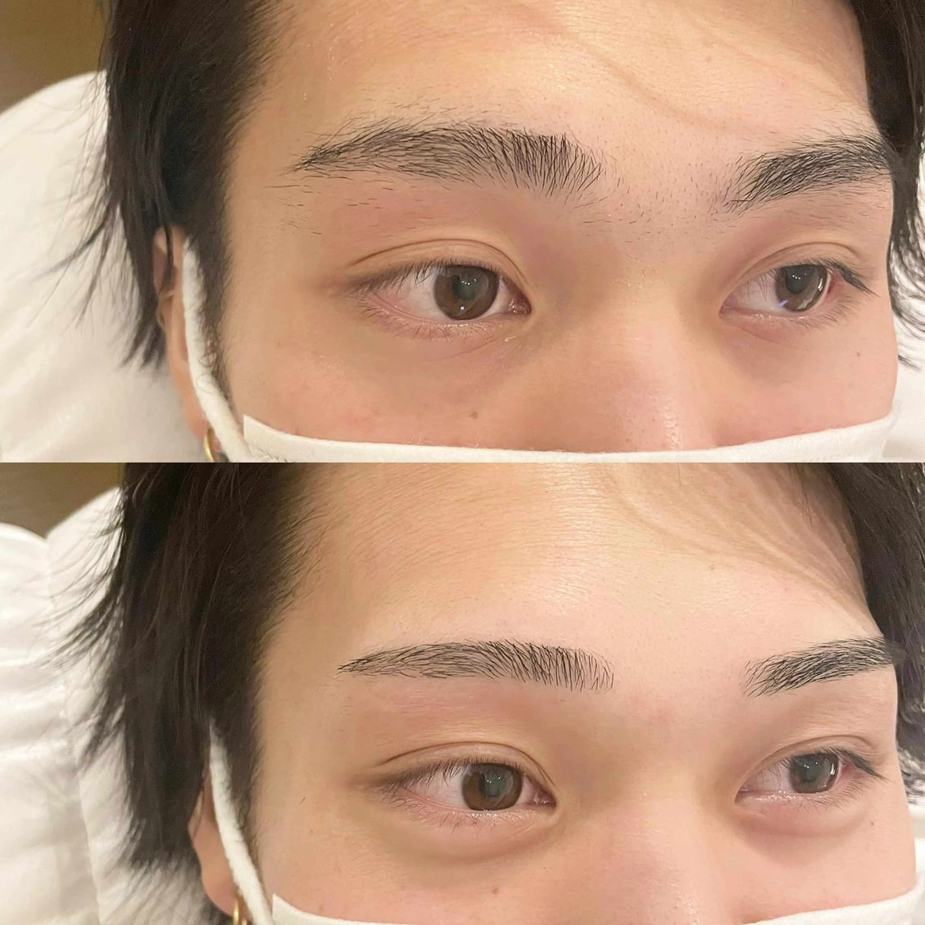 メンズ アイブロウ 西山 瑞希のヘアスタイル