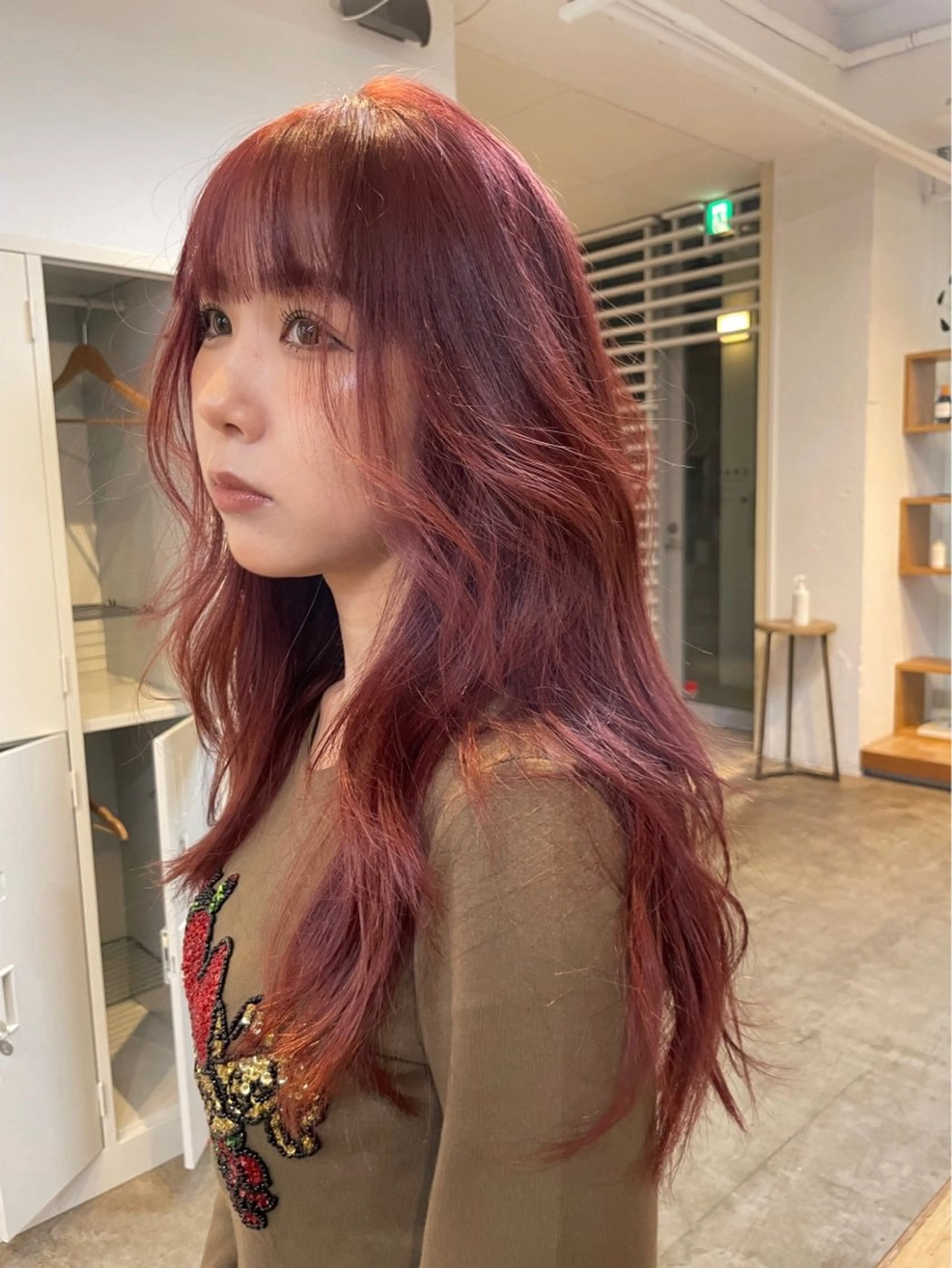 カラー YURiA レイヤー🫧のヘアスタイル