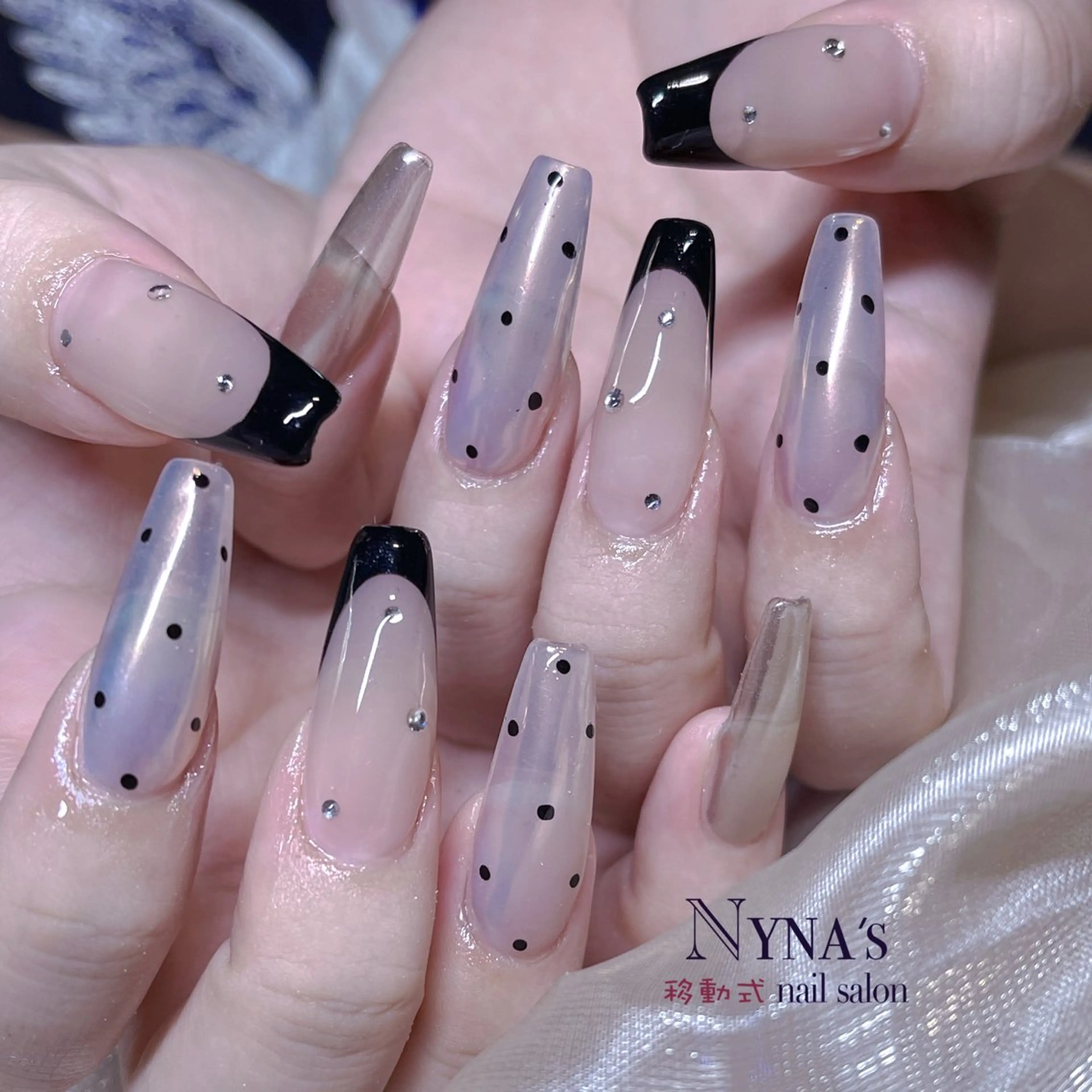 ネイル ハンドネイル 長さ出し専門 nynaのネイルデザイン