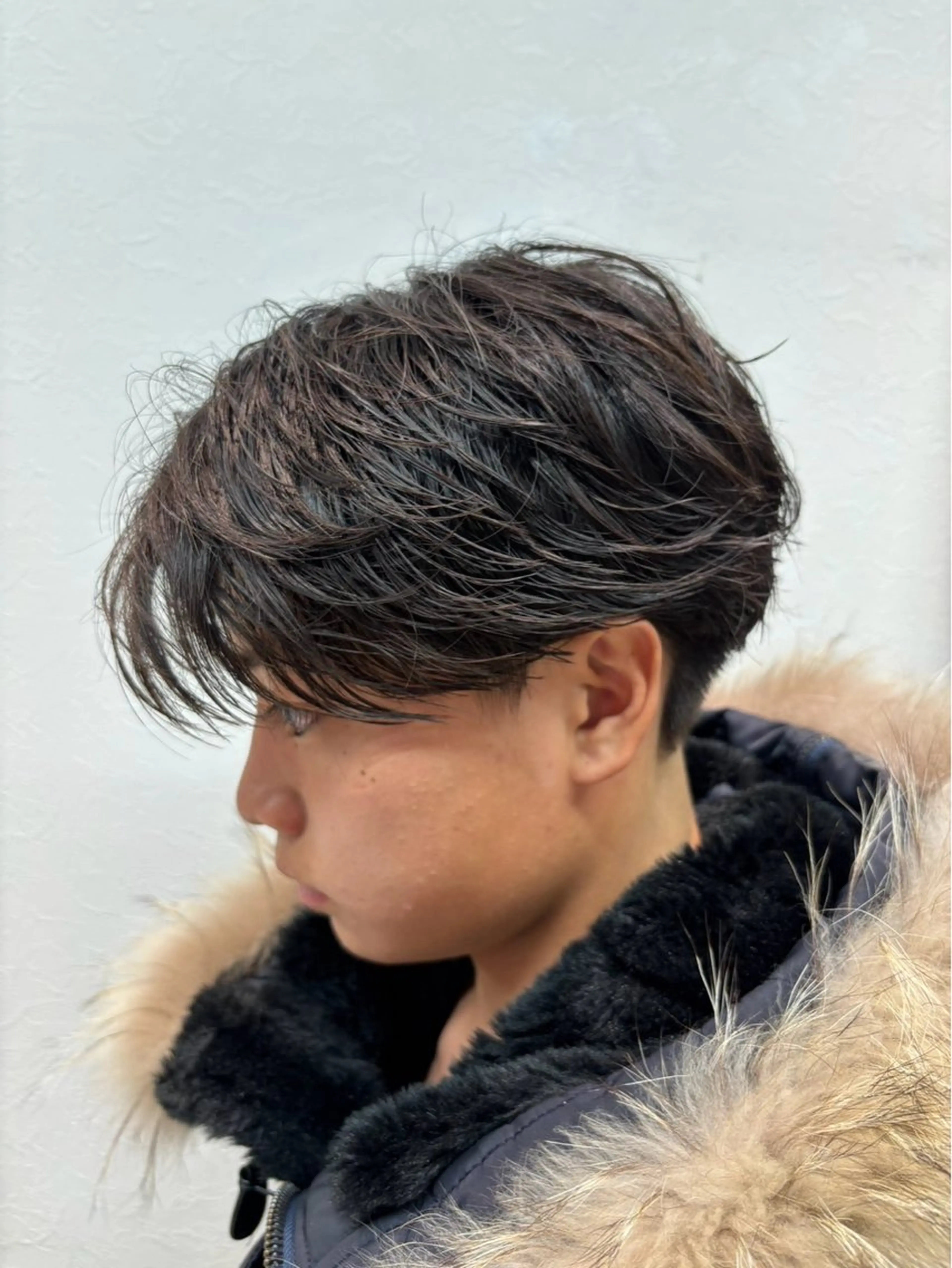 ニュアンスパーマ フェザーパーマ 楓河のヘアスタイル