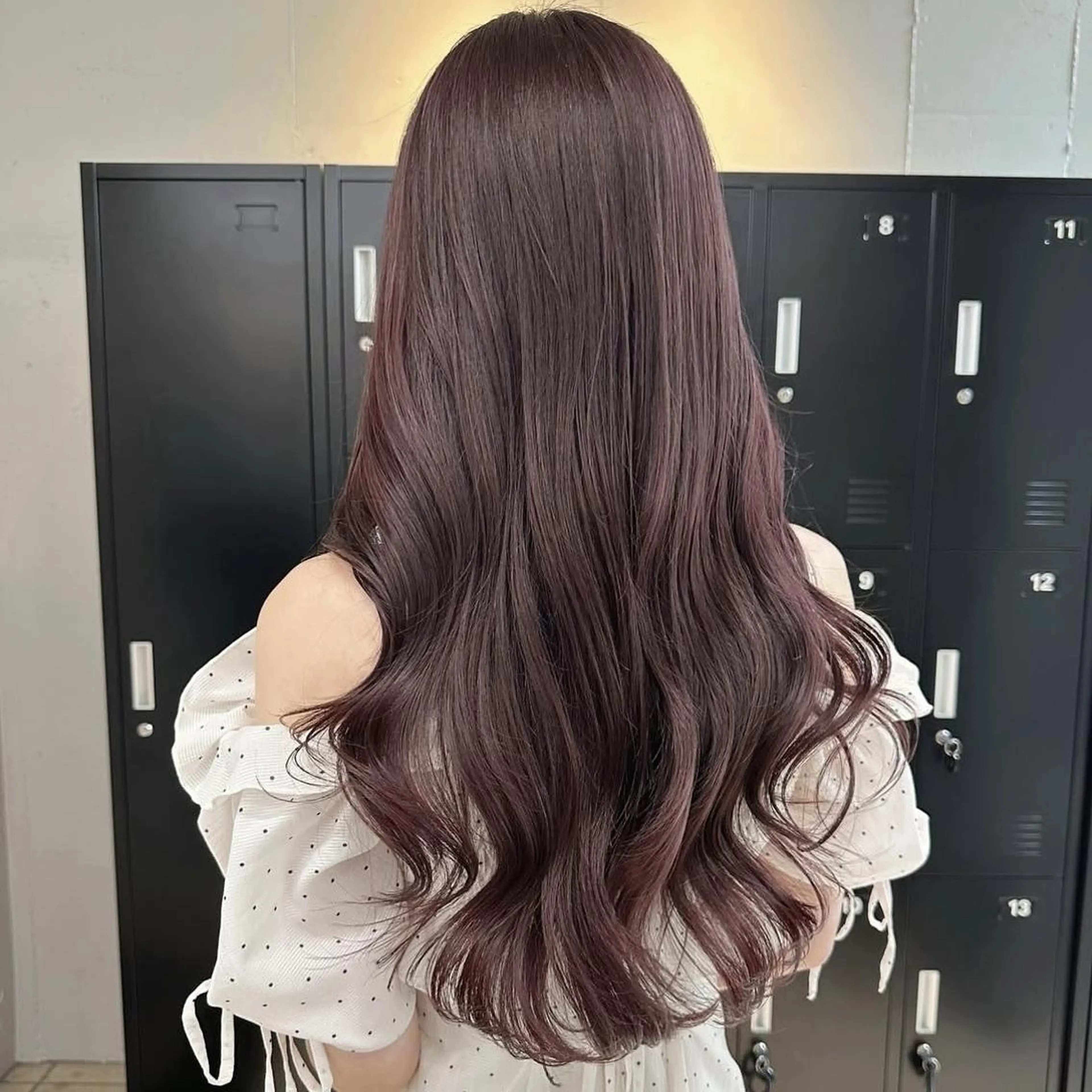 カラー セミロング ヘアカラー トリートメント 韓国ヘア♡🇰🇷 透明感カラー✨のヘアスタイル