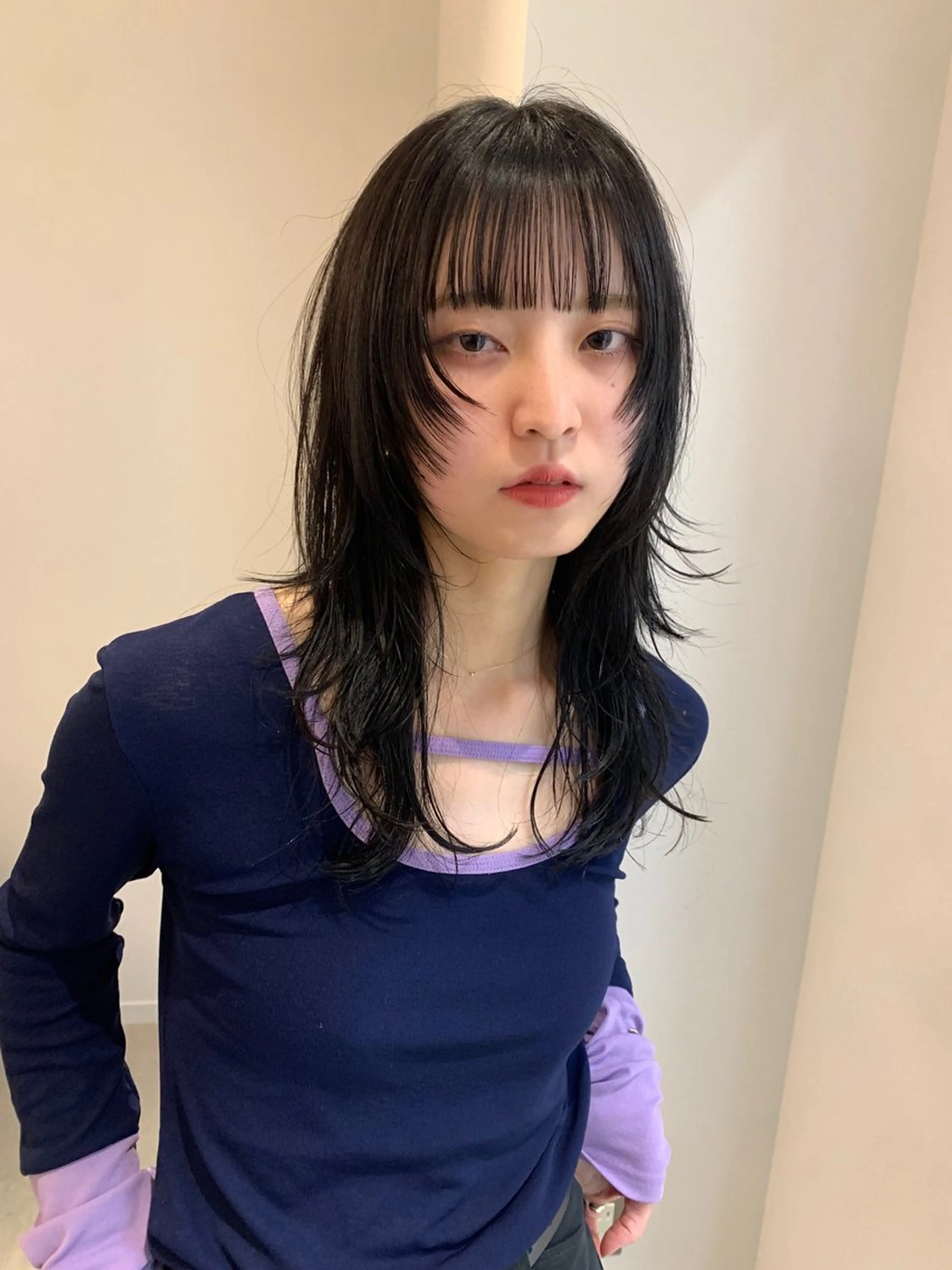 ウルフ(レイヤー)カット+保湿トリートメント💇♀️の写真