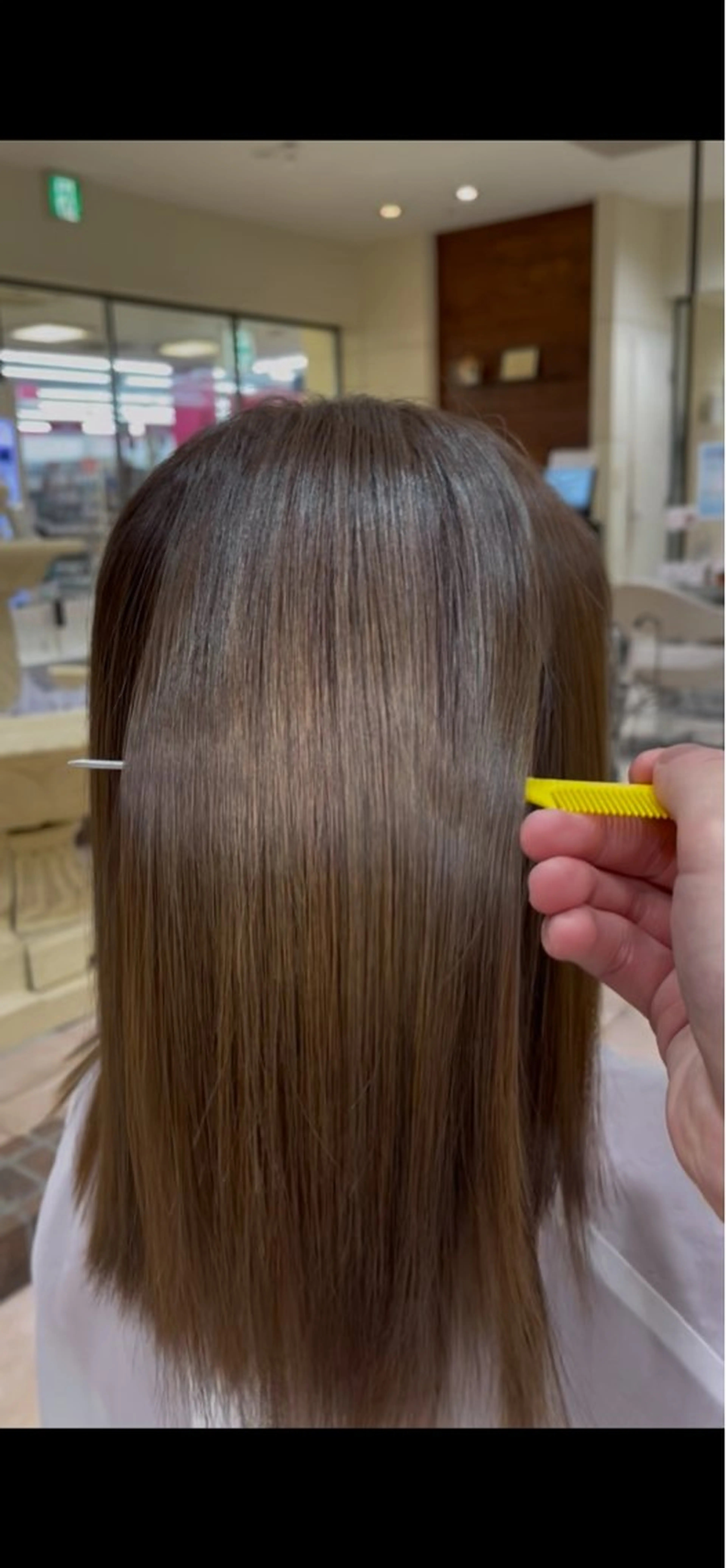 ロング トリートメント カネヒラ リョウスケのヘアスタイル