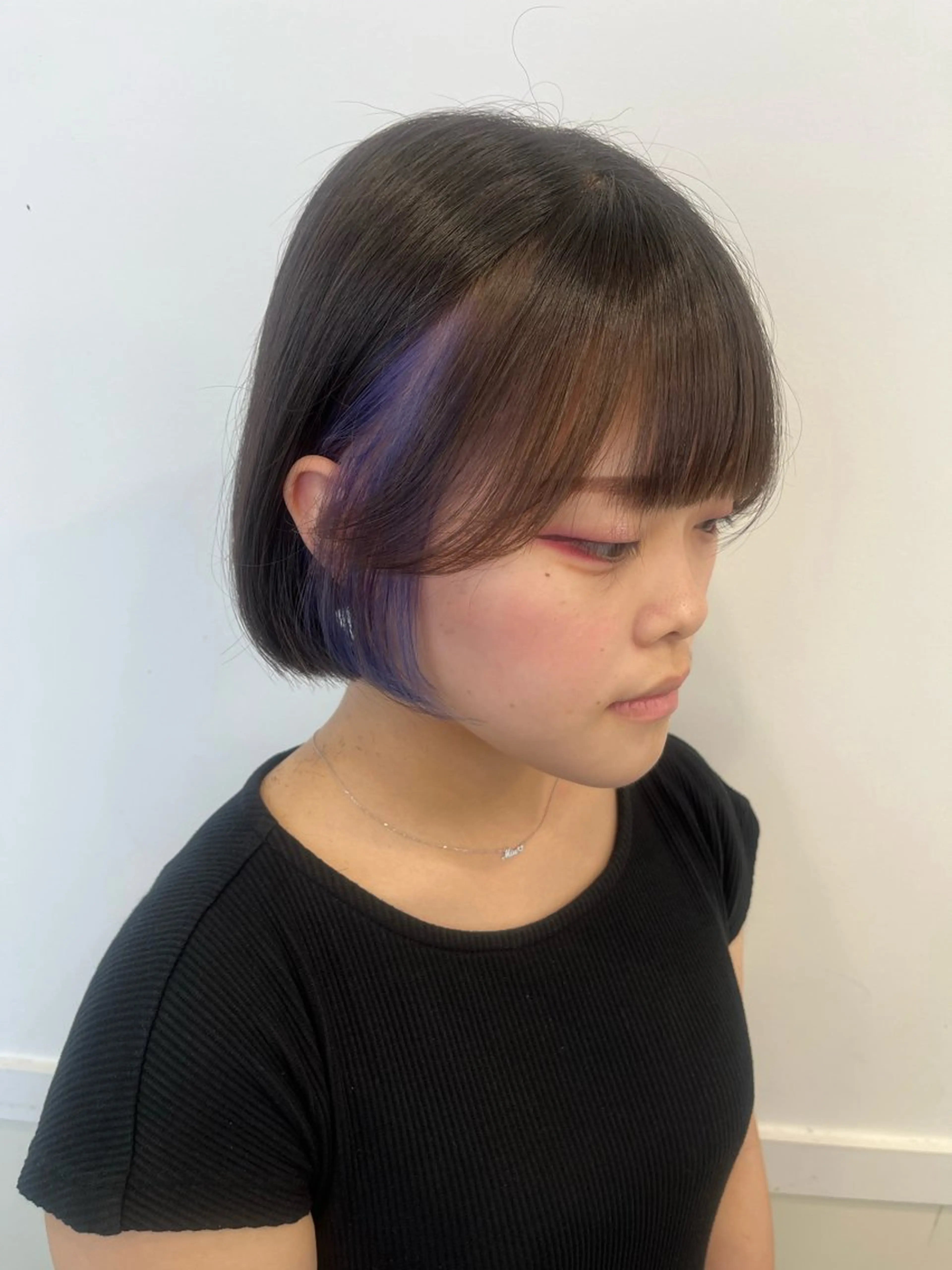 ミディアム カラー カット ヘアカラー トリートメント Go   Today シェアサロン　横浜店所属・【ただの天才 🎨】のヘアスタイル