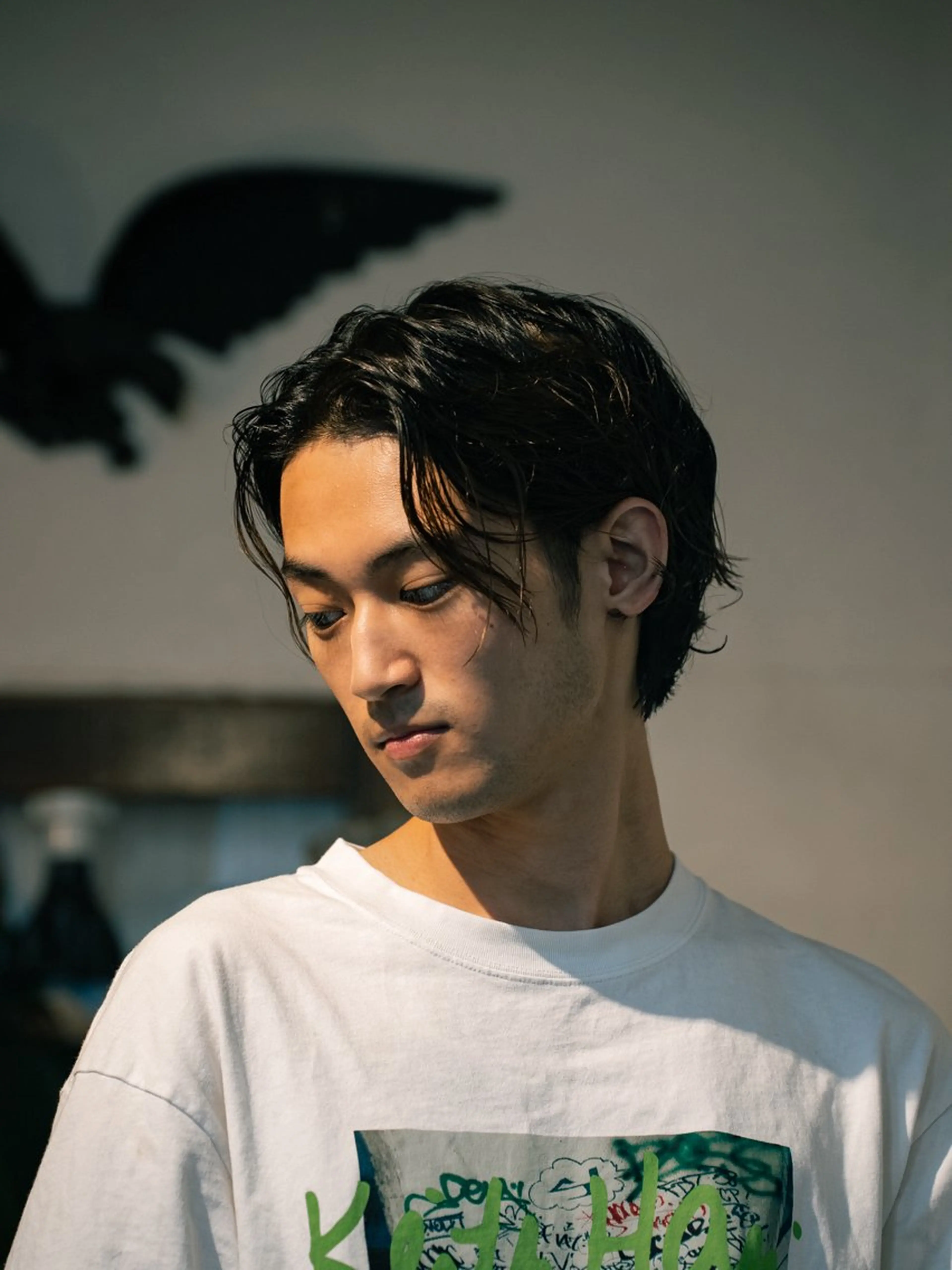 ショート カラー パーマ メンズ カット パーマ 🔗メンズサロン🔗 Kieのヘアスタイル