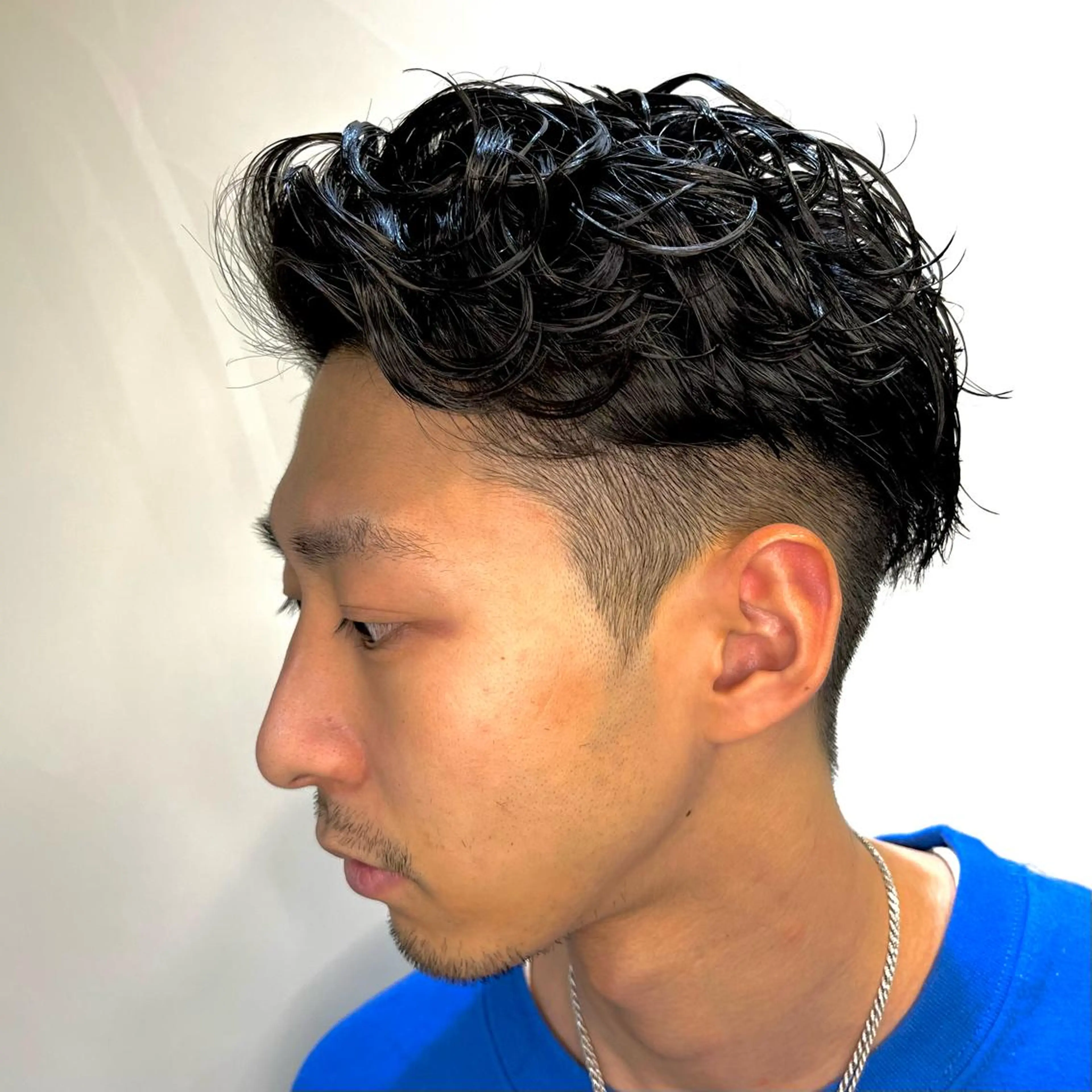 ショート HIRO GINZApremium barber新宿所属・星野 真のヘアスタイル
