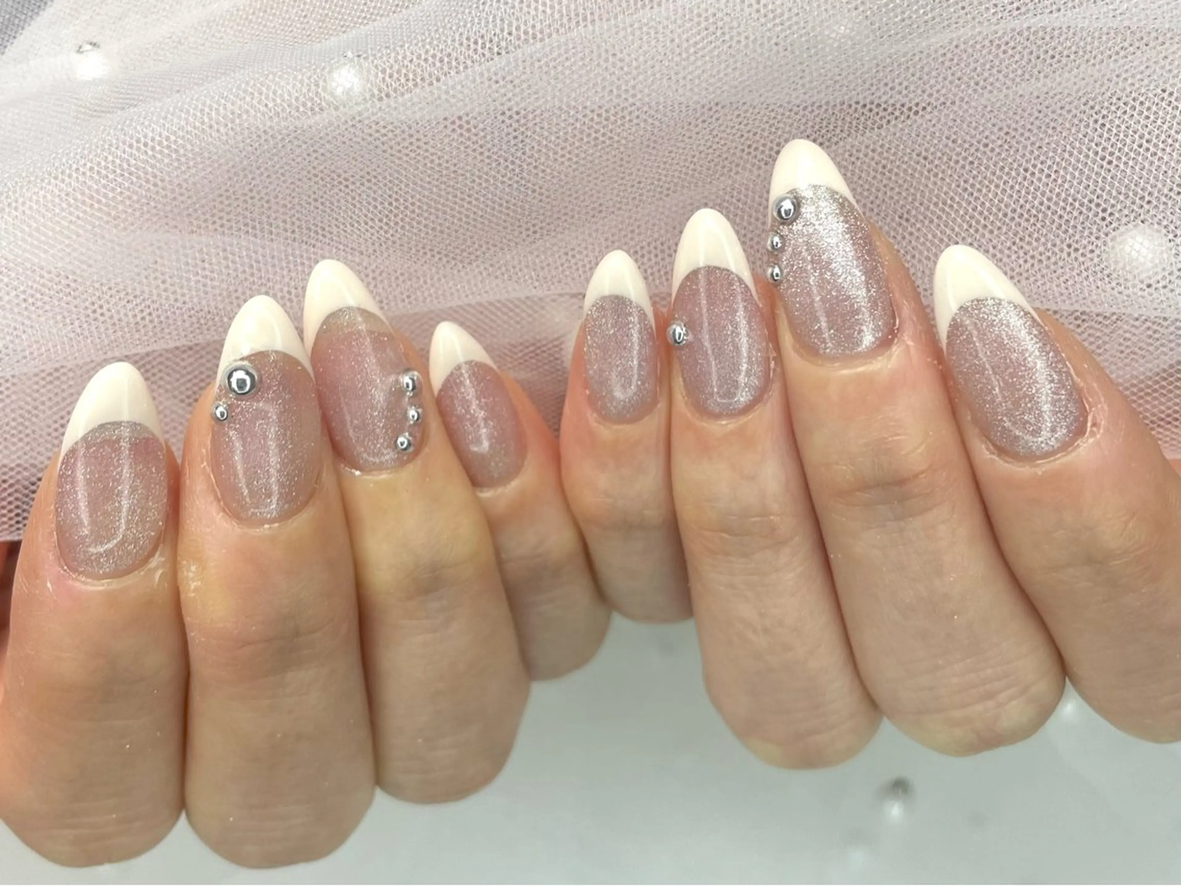 ネイル ハンドネイル オーロラ所属・YUI nailのネイルデザイン