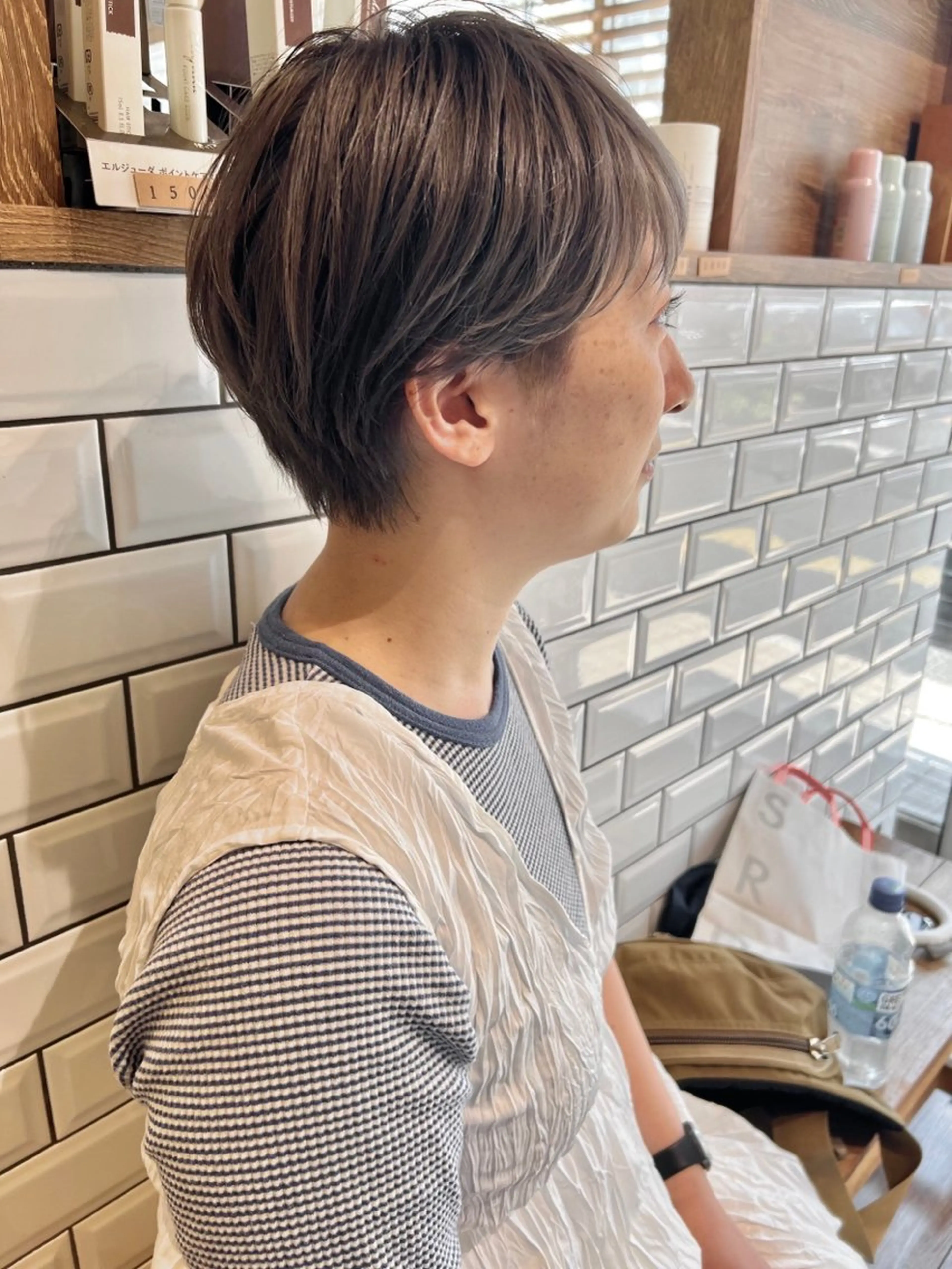 ショート ショートヘア 戸丸 絵夢のヘアスタイル