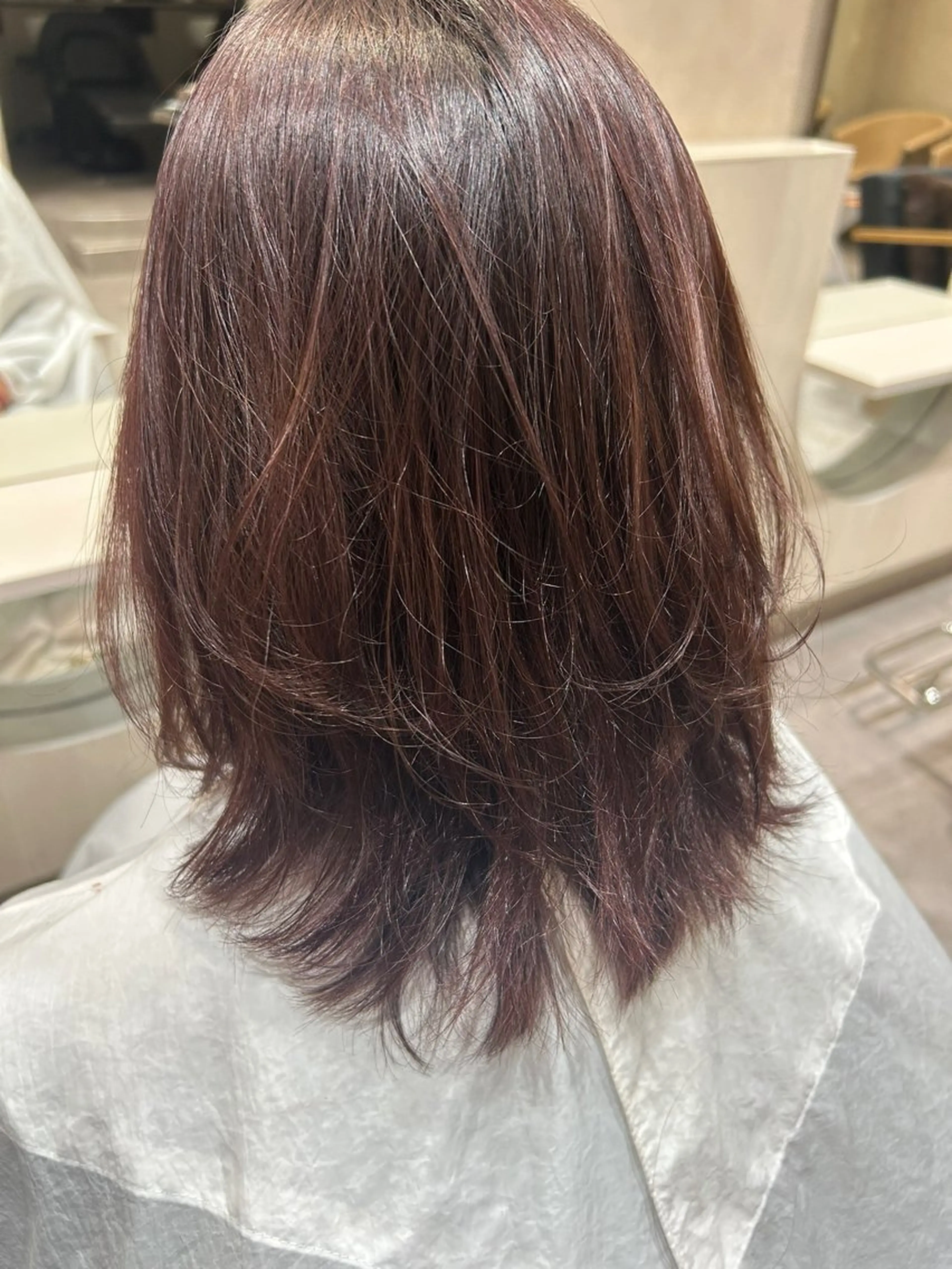 ミディアム カラー ヘアカラー F'LAN / haruのヘアスタイル