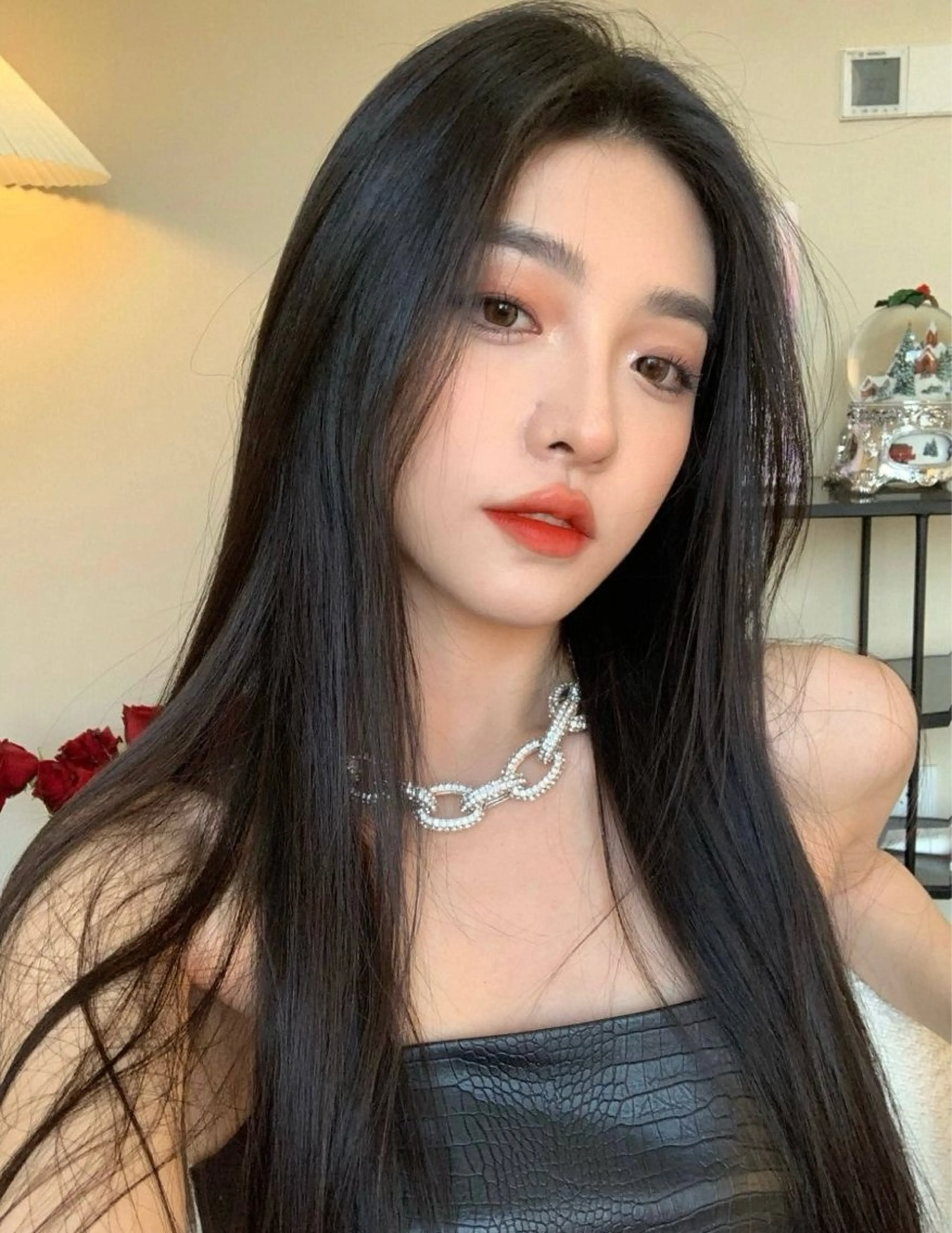 ロング カラー カット ヘアカラー トリートメント ワンホンヘア ケラチン/Kaitoのヘアスタイル