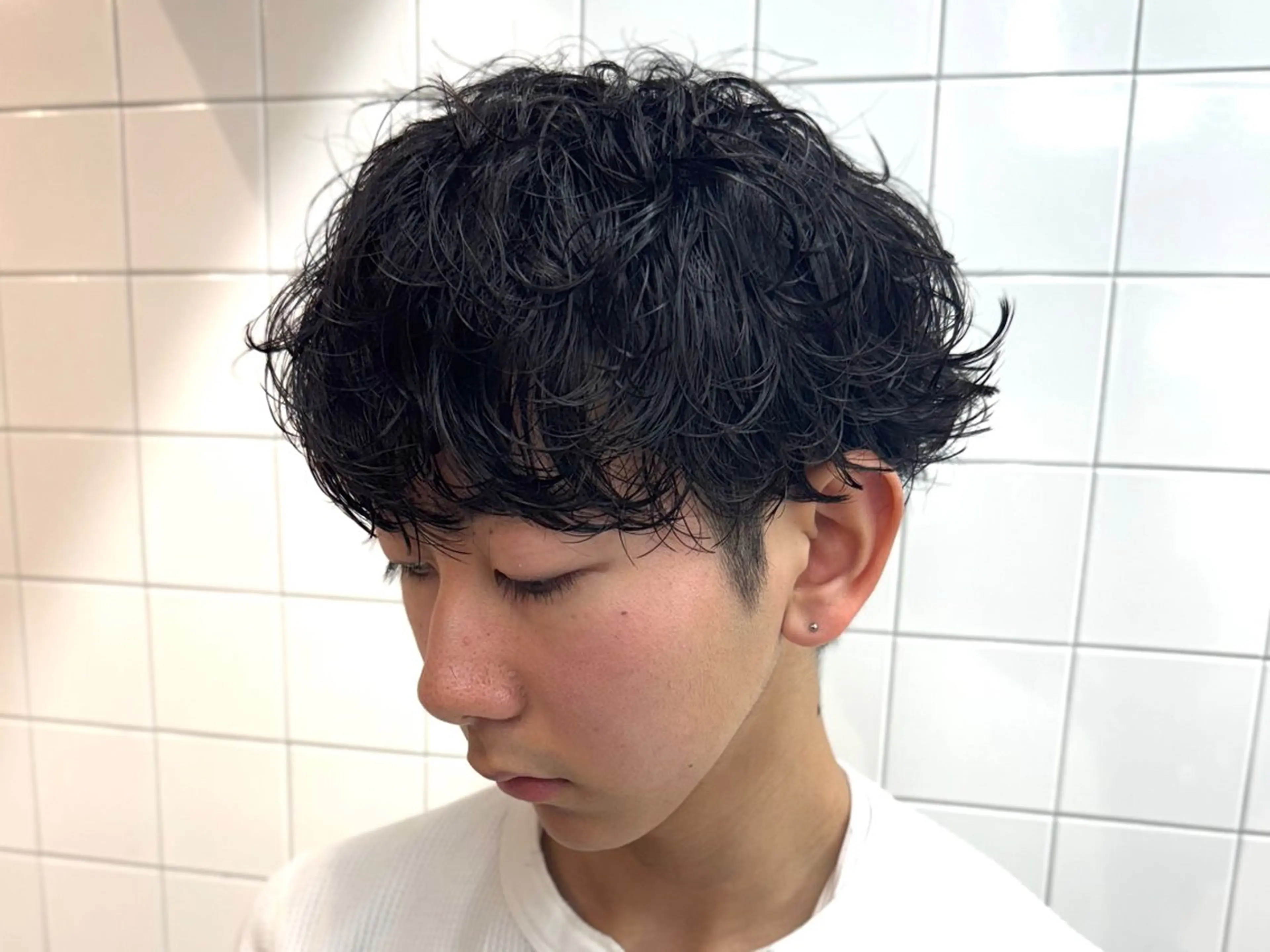 メンズ カット パーマ 大宮/メンズパーマ 関勇也のヘアスタイル