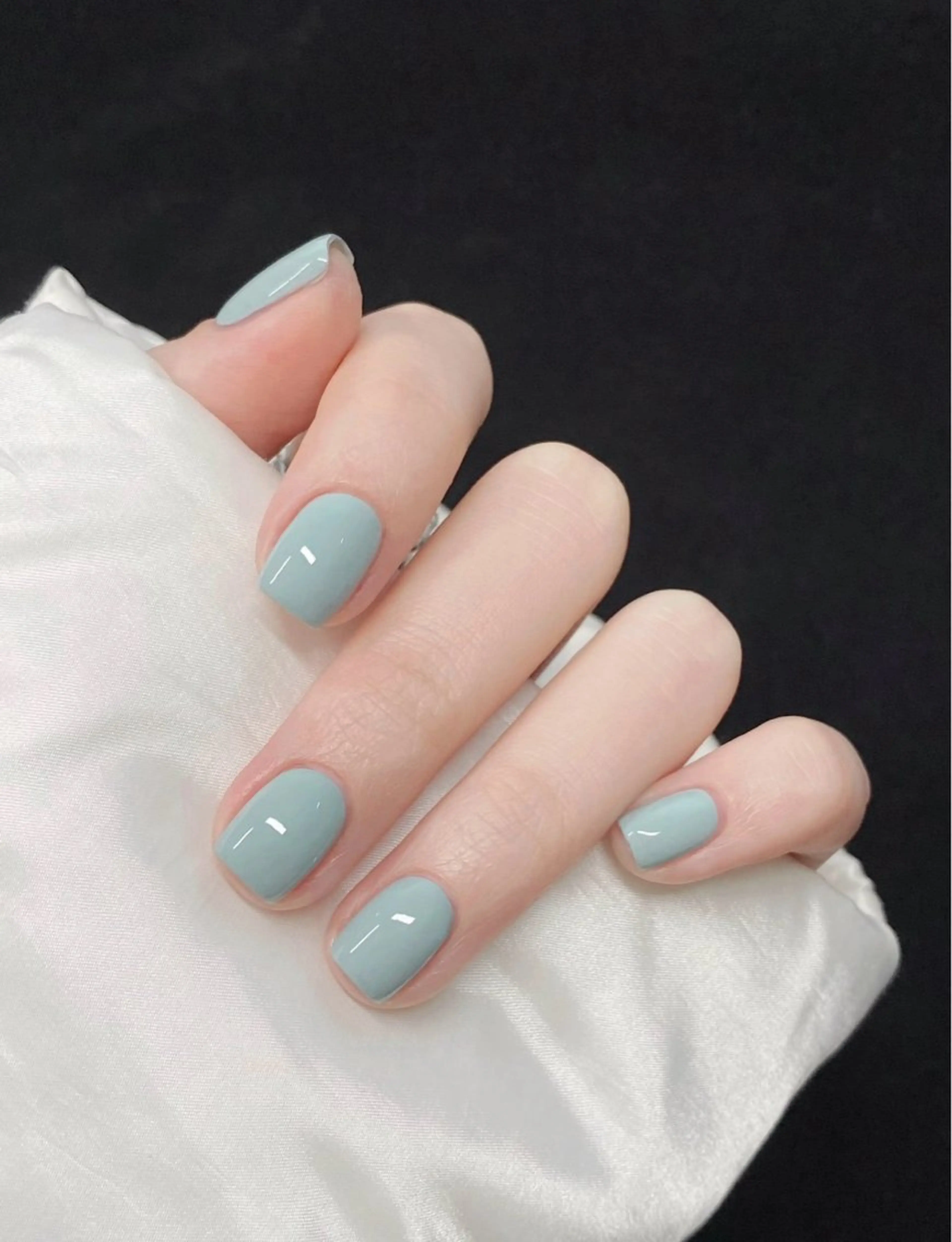 ネイル アートネイル オーロラネイル クリアネイル 長さ出し フレンチネイル ハンドネイル 佐藤 笹のネイルデザイン