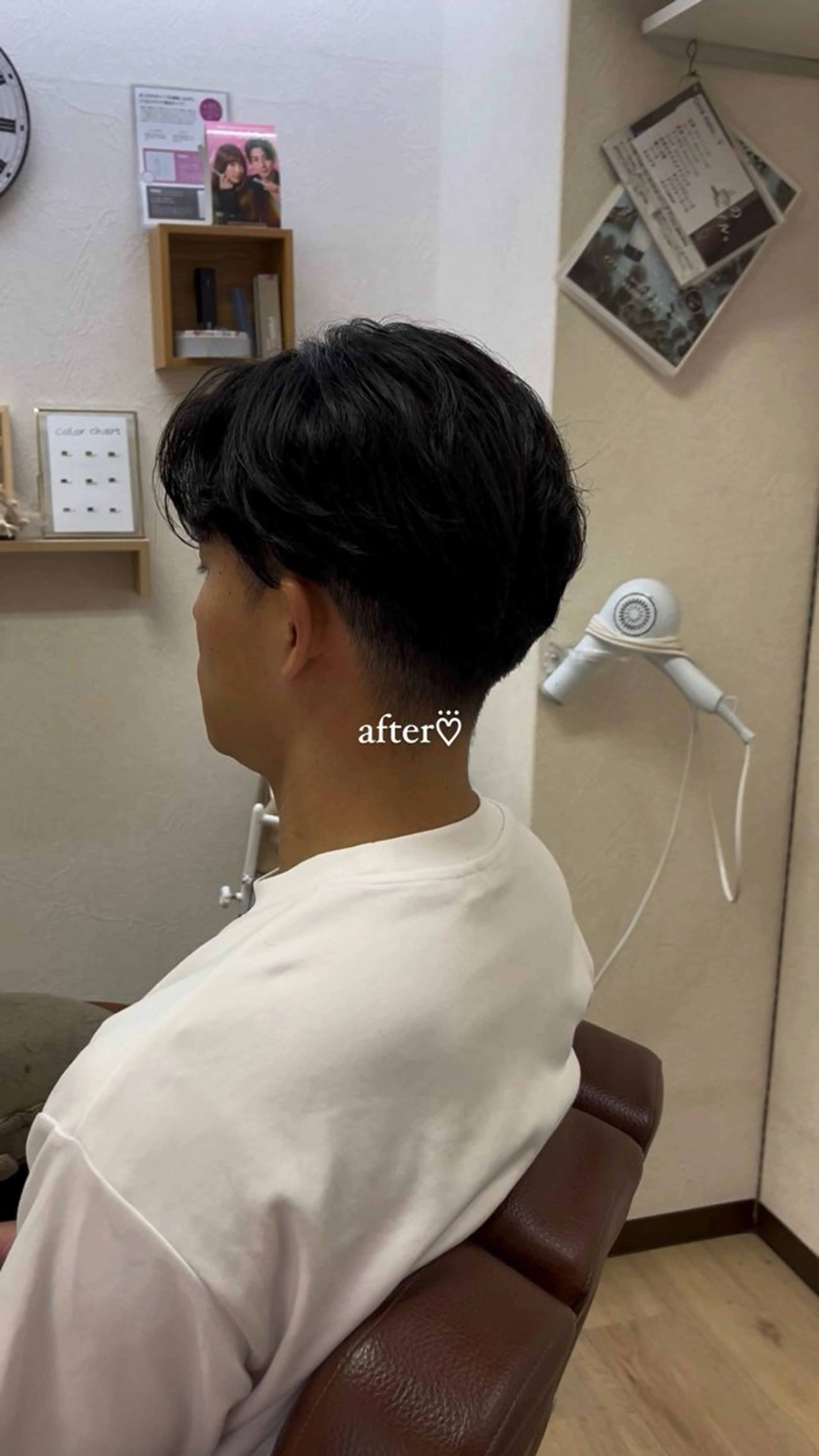 ショート メンズ MAHIRU🤍 艶髪･ストレート🫧のヘアスタイル