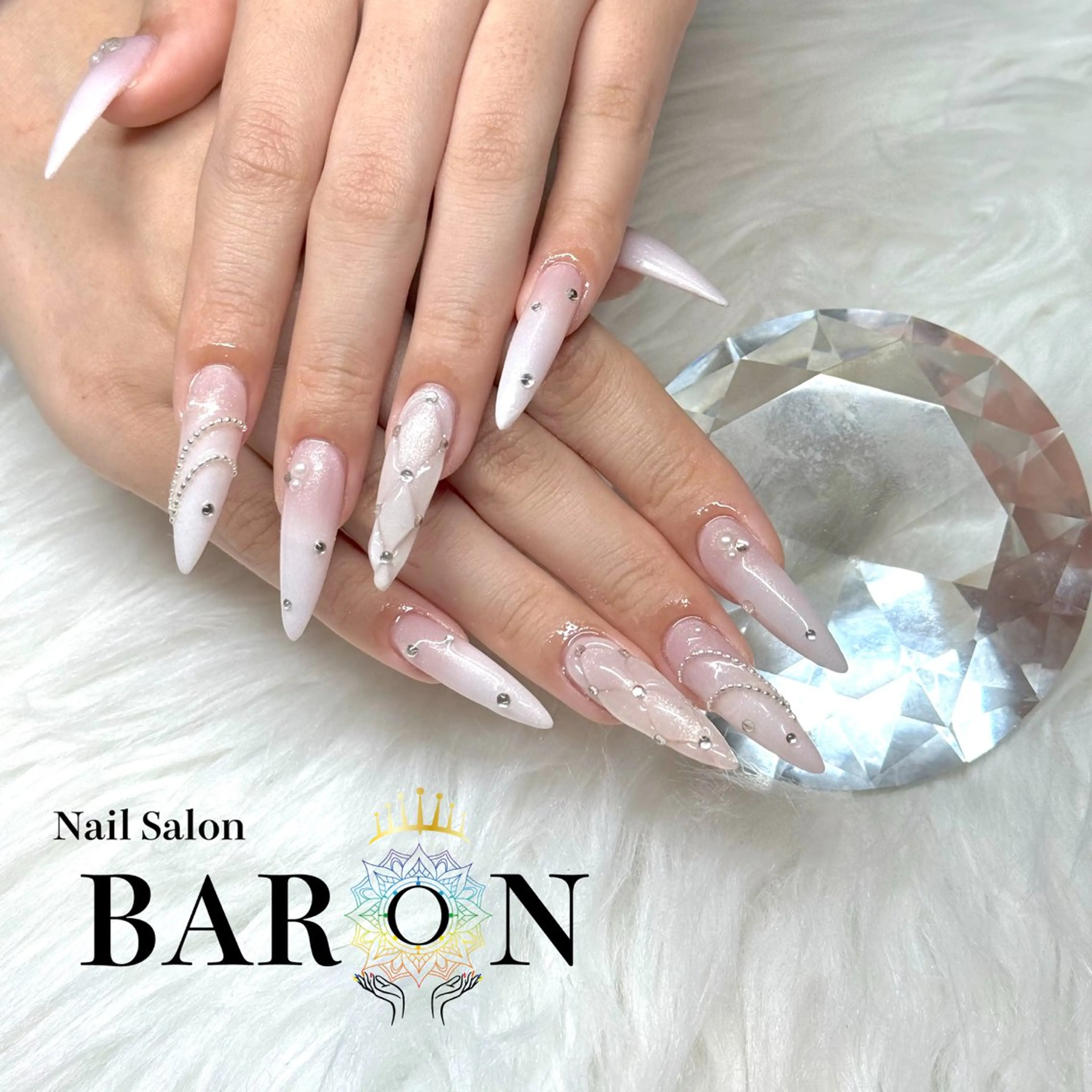 ネイル ハンドネイル BARON本厚木店 🐹RIN🐹のネイルデザイン