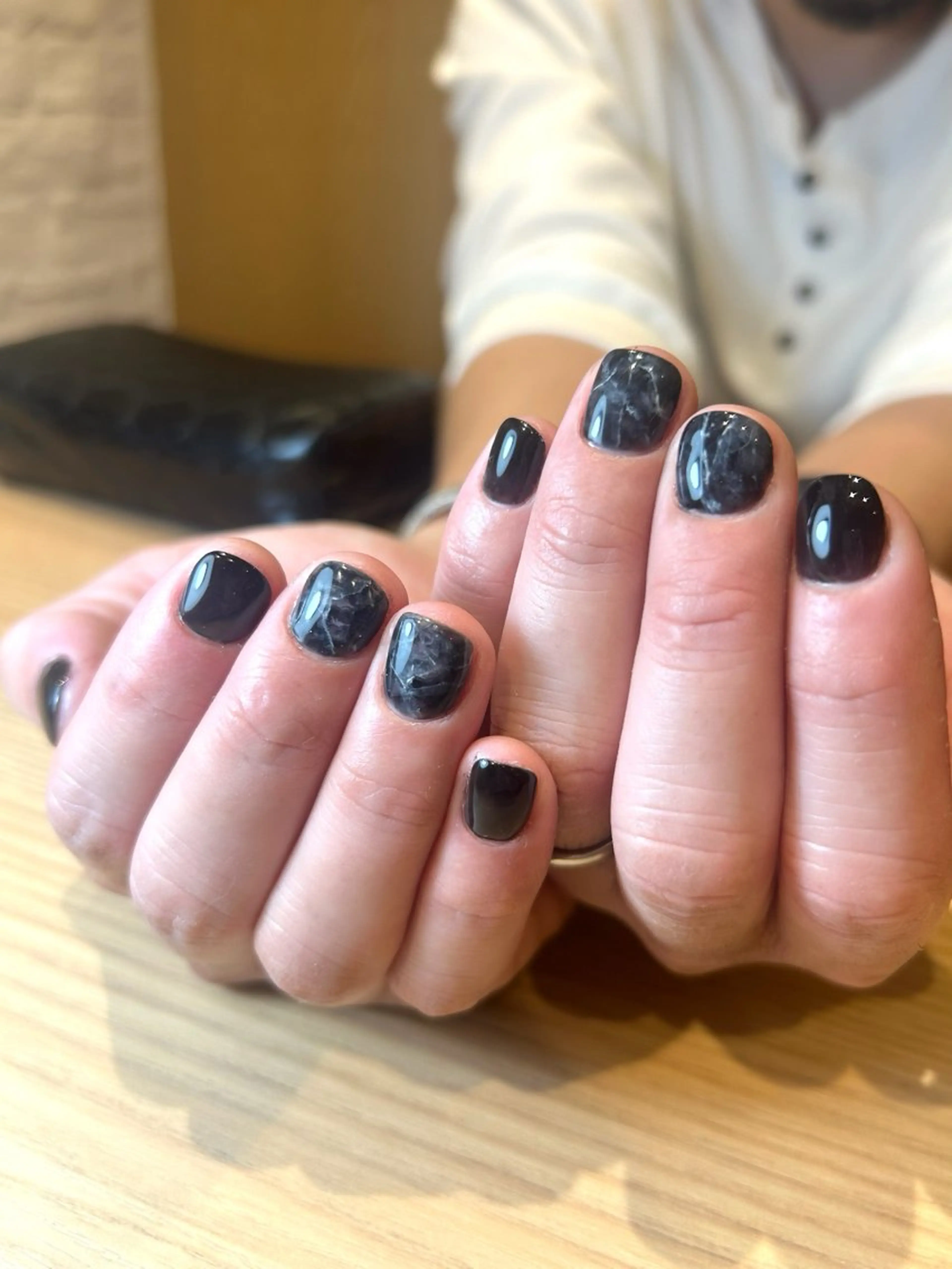 ネイル 大理石ネイル(マーブル) 中村 和未のネイルデザイン