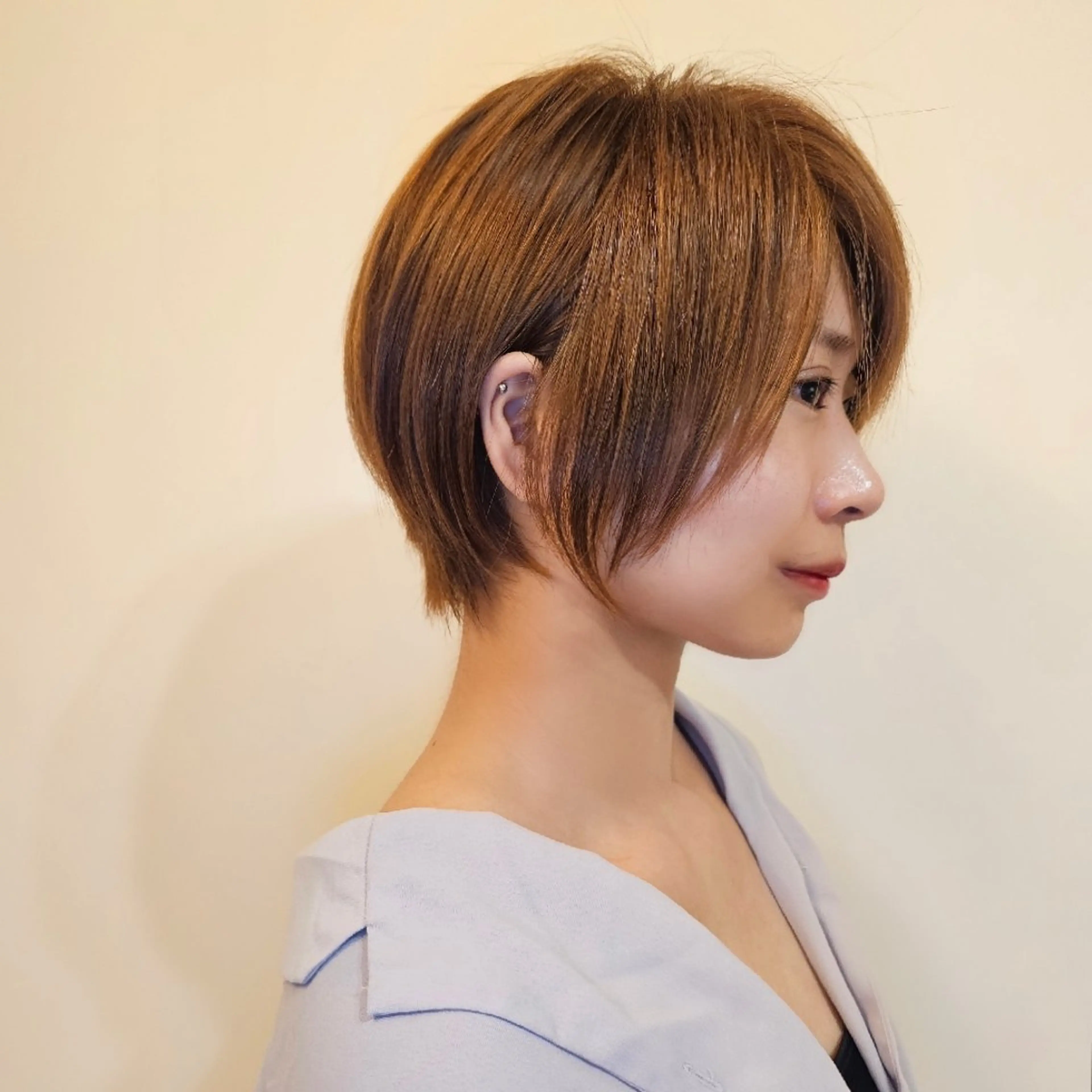 ショート カラー YUTORI hair&spa所属・ショート特化 上尾 YUTORIのヘアスタイル