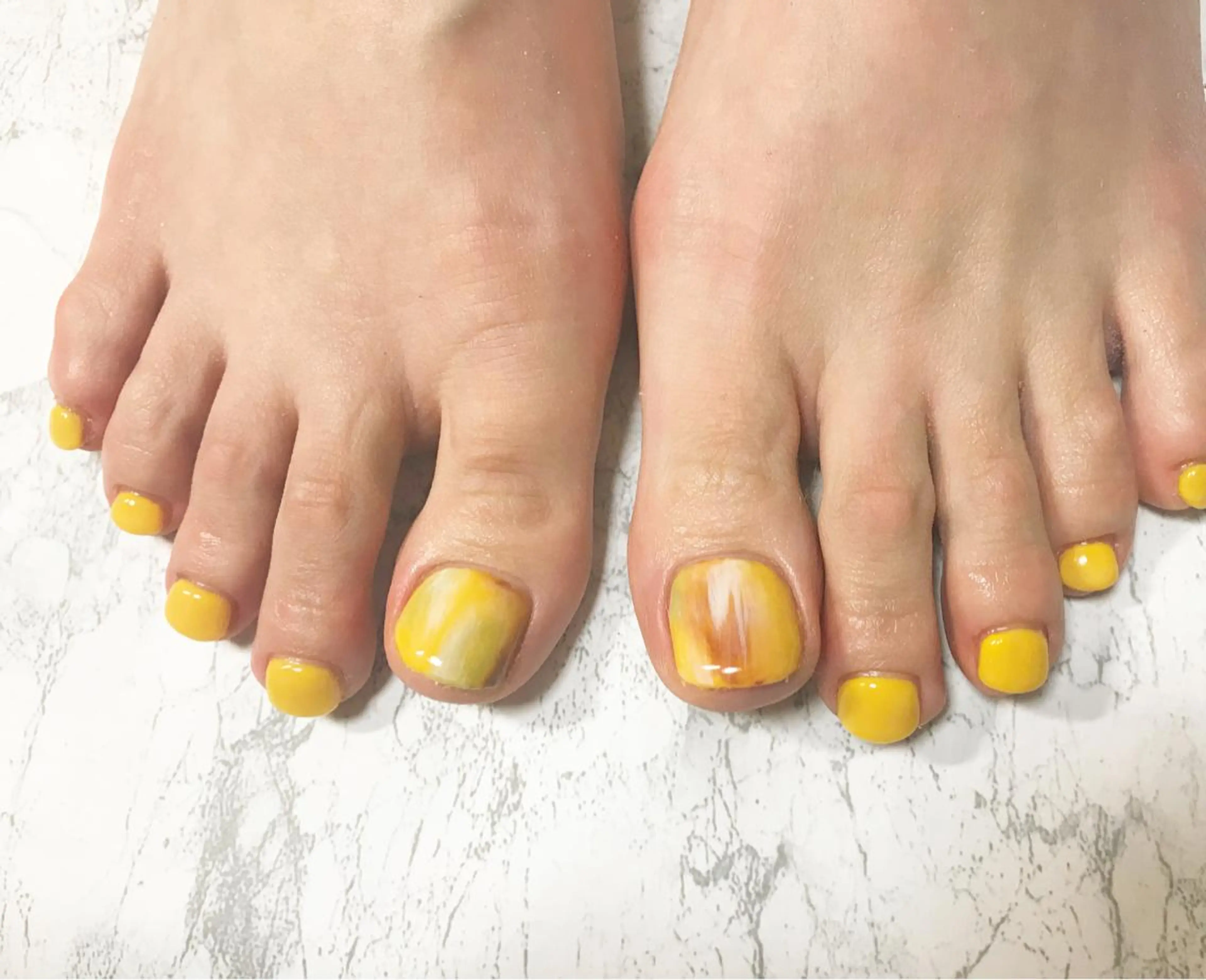 ネイル フットネイル ニュアンスネイル シンプルネイル 春ネイル 夏ネイル ネイル フフラ所属・nail fufla ♡yamane♡のネイルデザイン