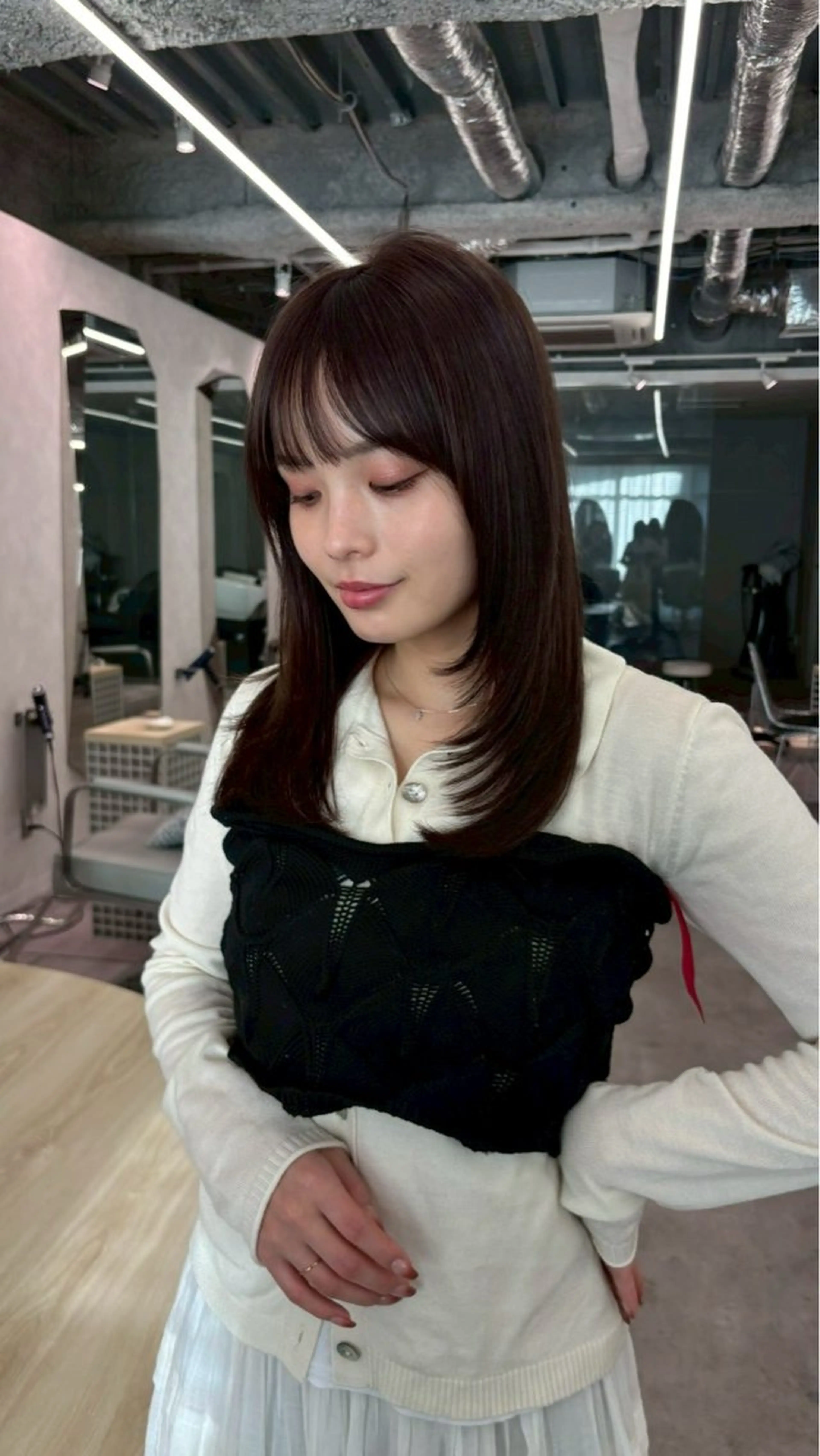 ロング ヘアカラー Farbe/下小路 響🐥のヘアスタイル