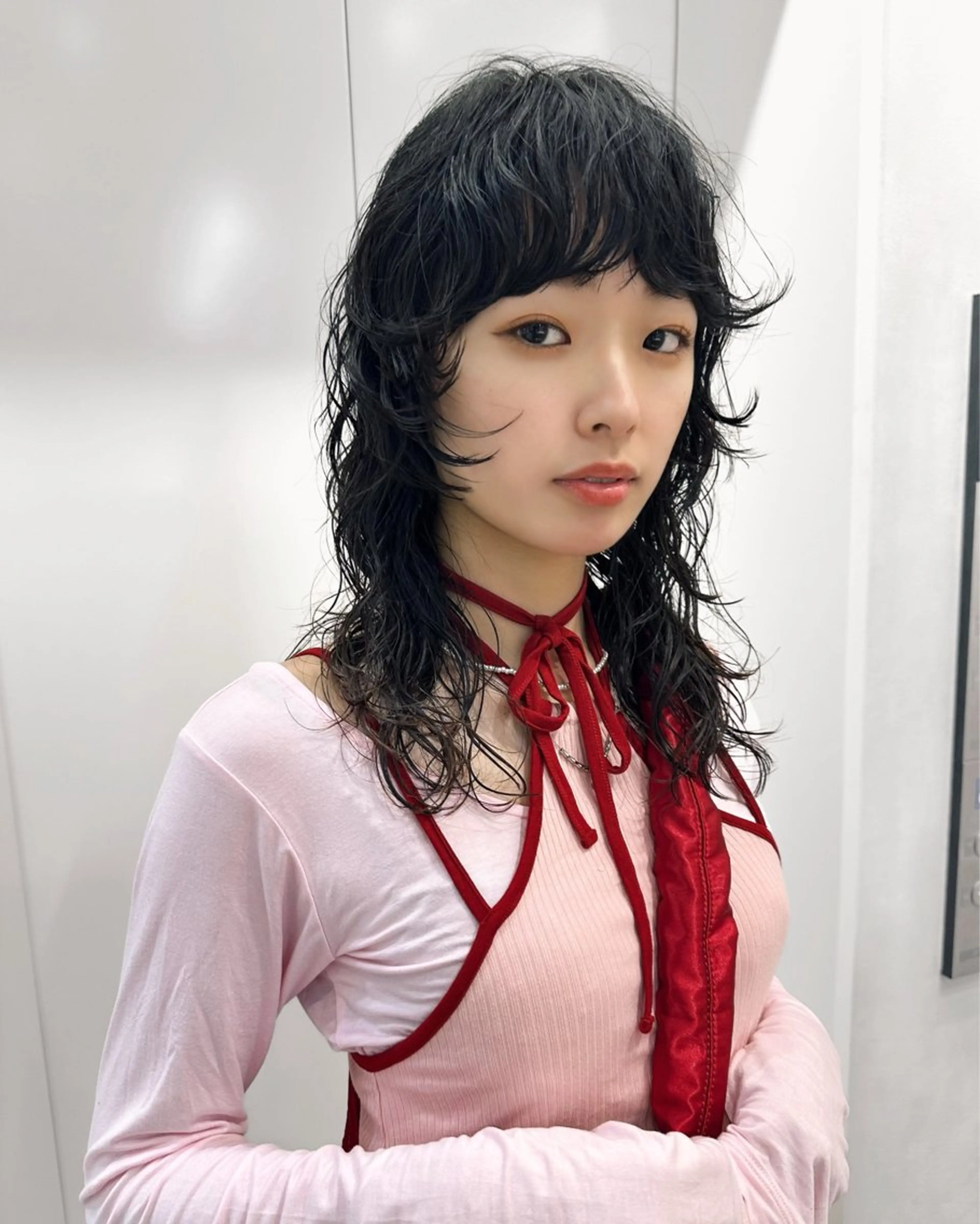 ミディアム パーマ 🌀perm 🌀のヘアスタイル