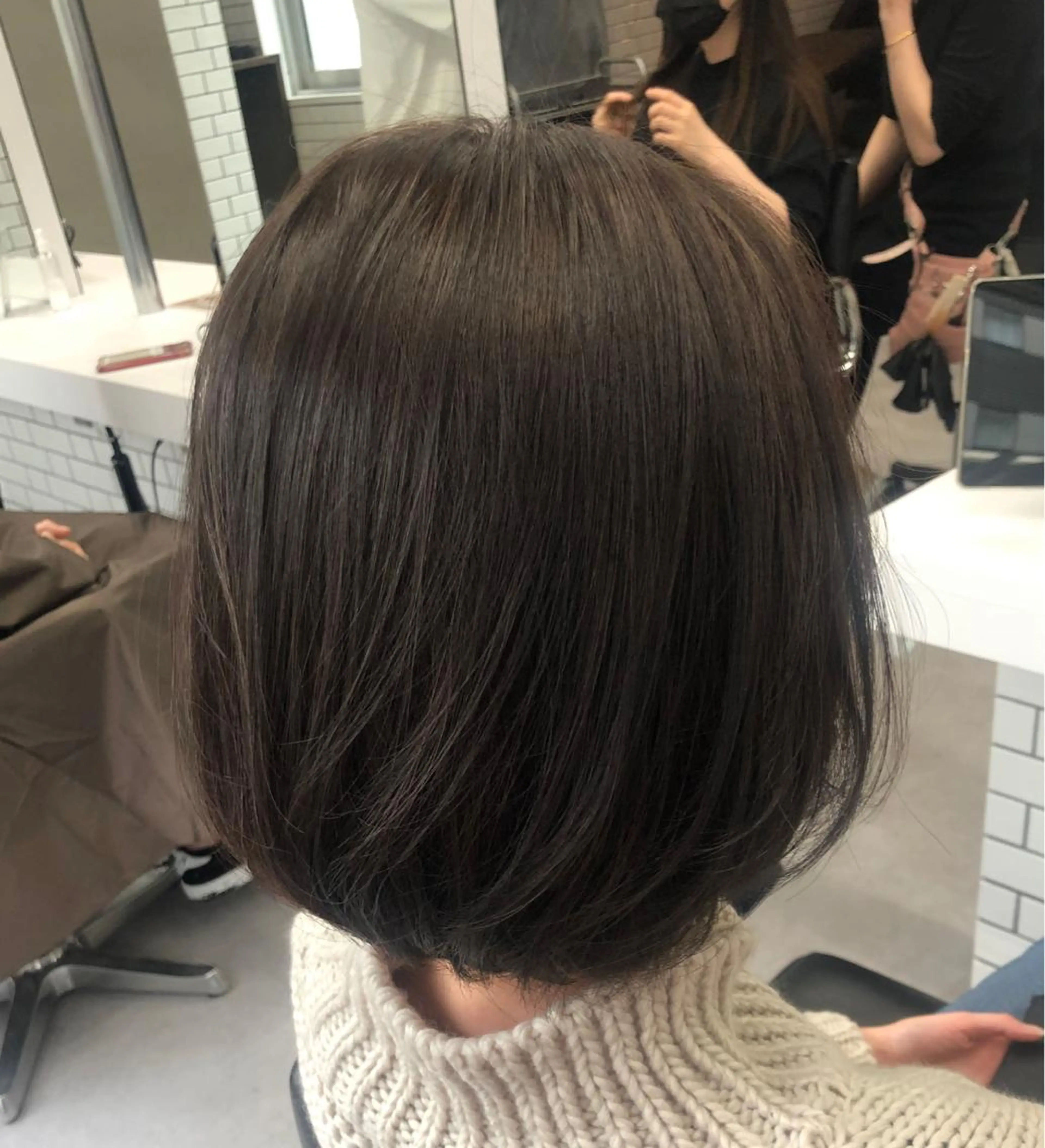 ショート 透け感カラー✂️ yuuのヘアスタイル