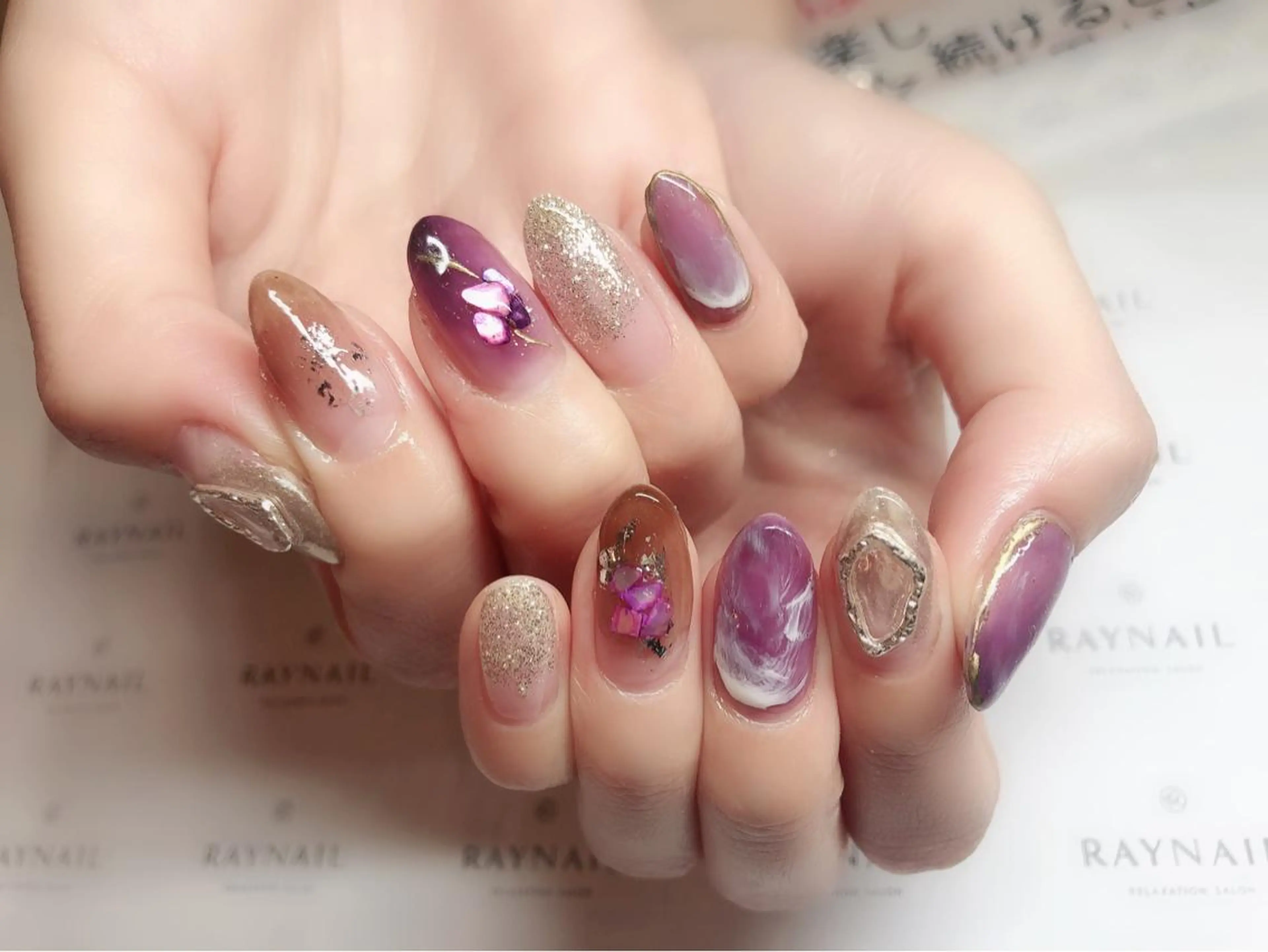 カラー ネイル nailstudio ′ecole所属・nailstudio ′ecoleのネイルデザイン