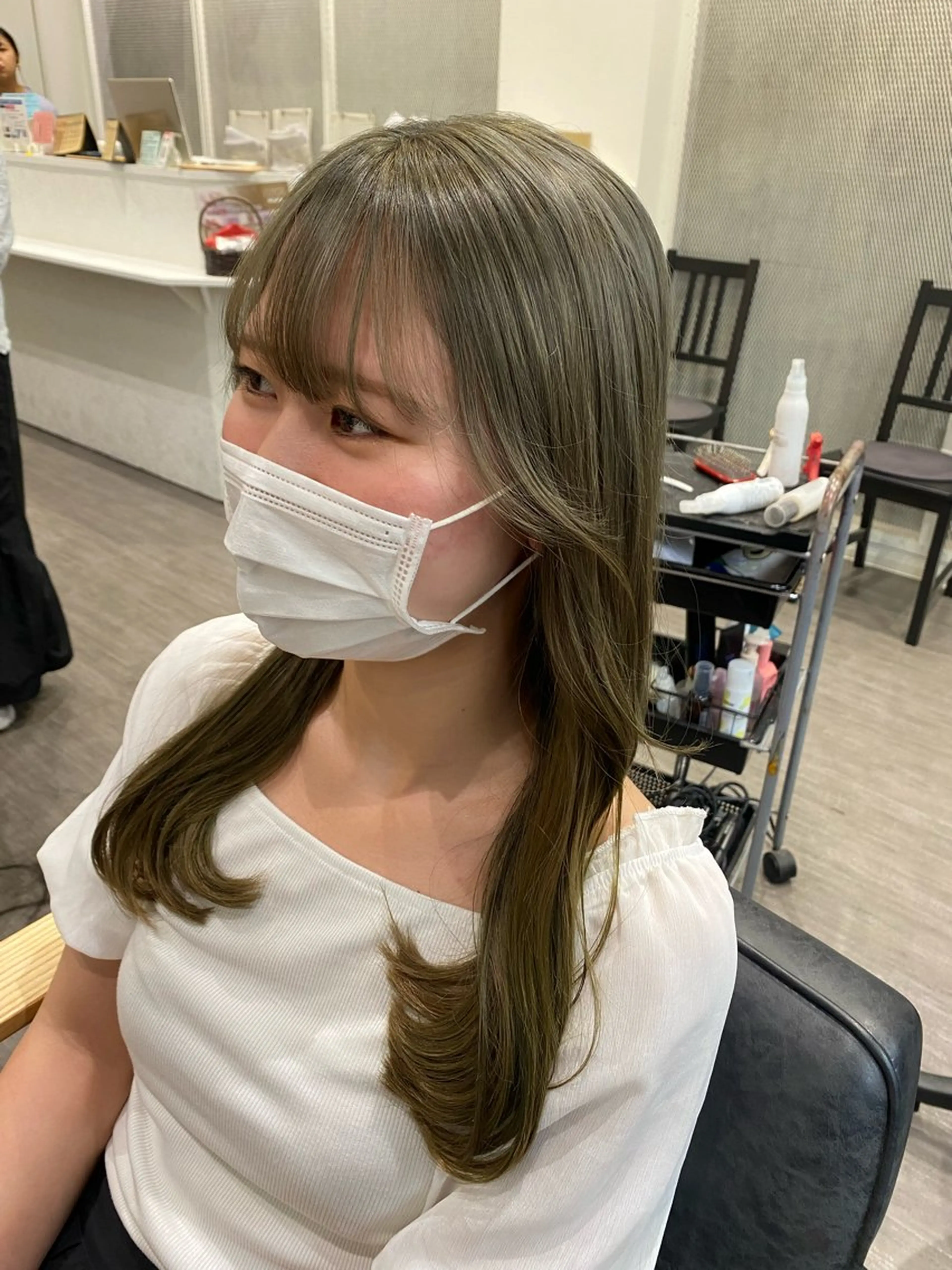 ロング カット ヘアカラー cocotte🌿 amaneのヘアスタイル