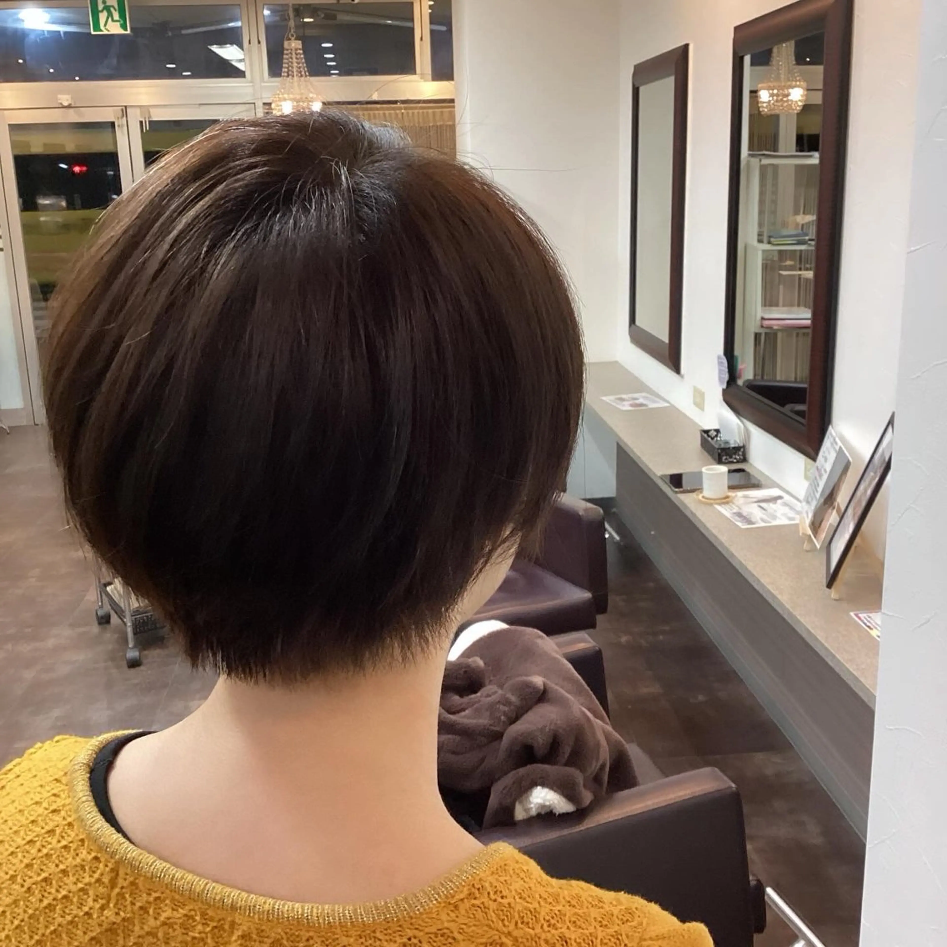 ショート カラー カラリス 黒川店のヘアスタイル