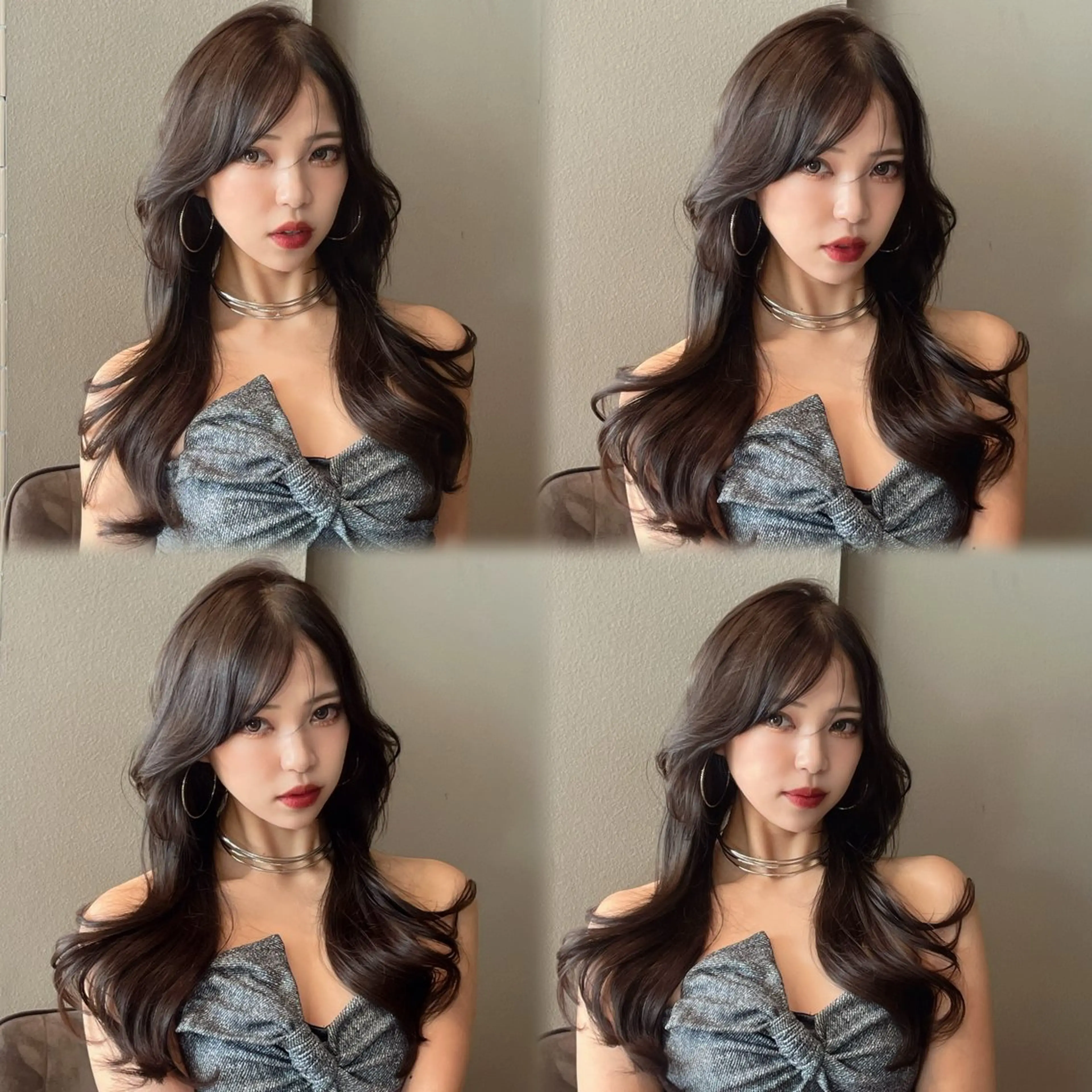 ロング カラー ヘアアレンジ 韓国ヘア/髪質改善 TAKAHIROのヘアスタイル