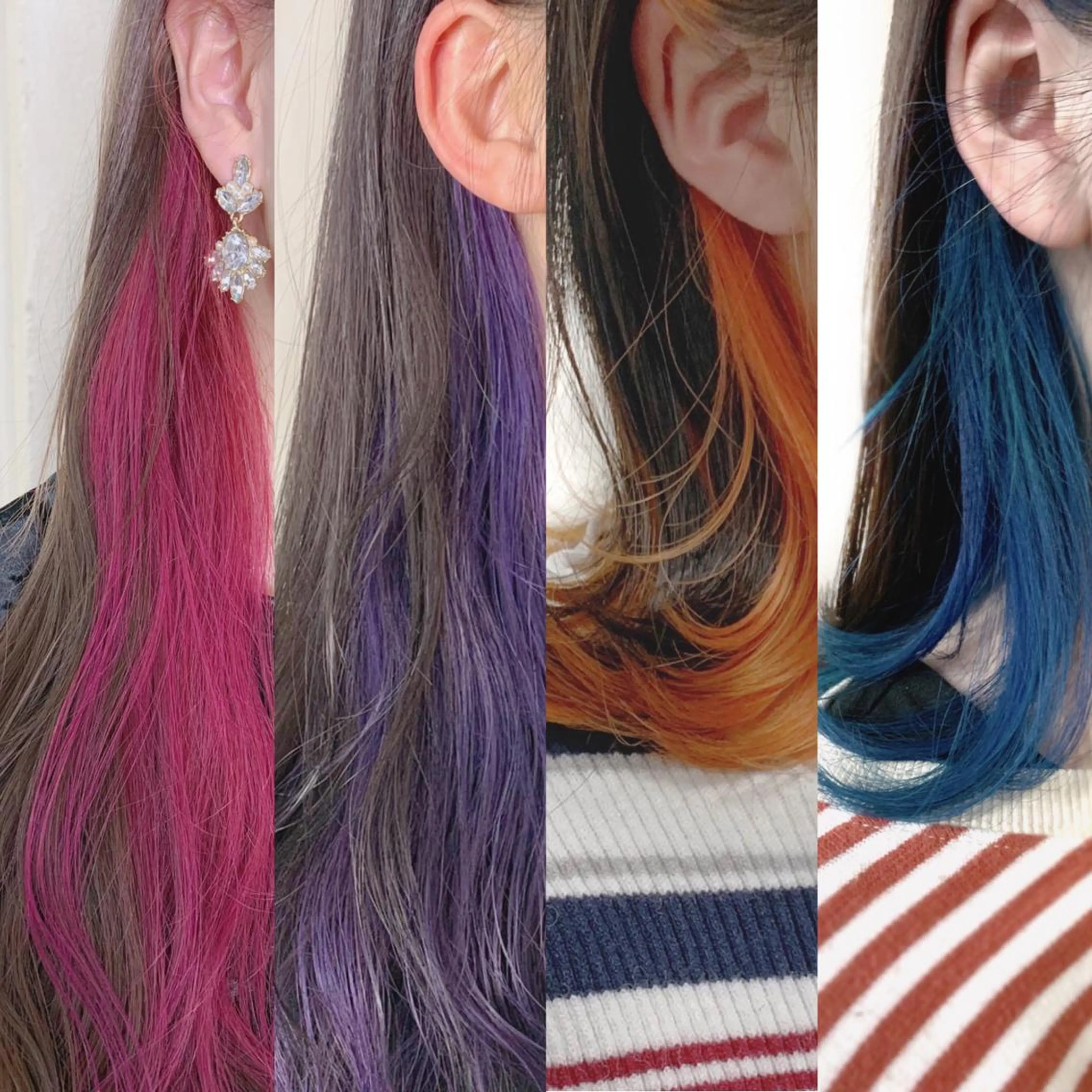 セミロング カラー インナーカラー ヘアカラー トリートメント トリートメント /カラー/NAOKIのヘアスタイル