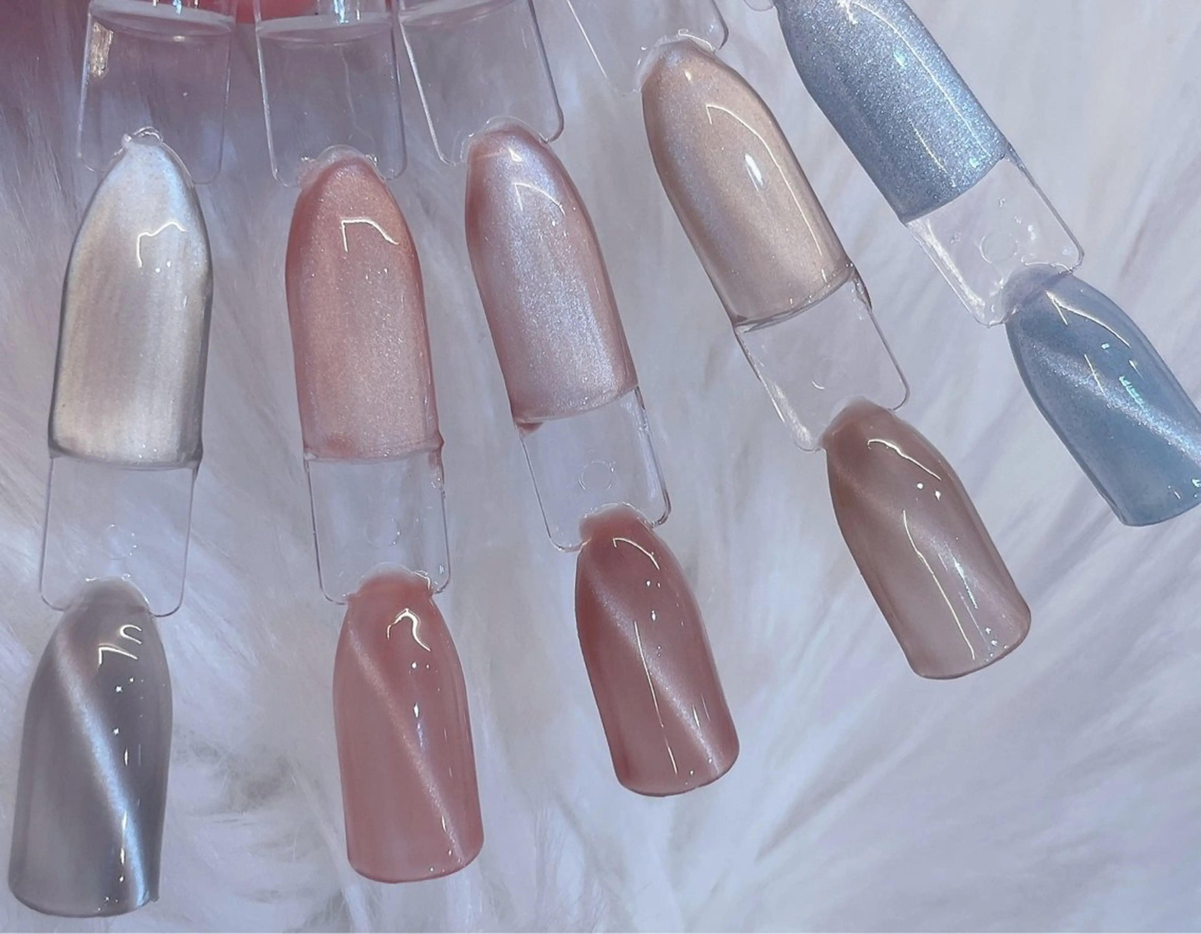 ネイル 氷ネイル・うるうるネイル ハンドネイル 松森 千夏のネイルデザイン