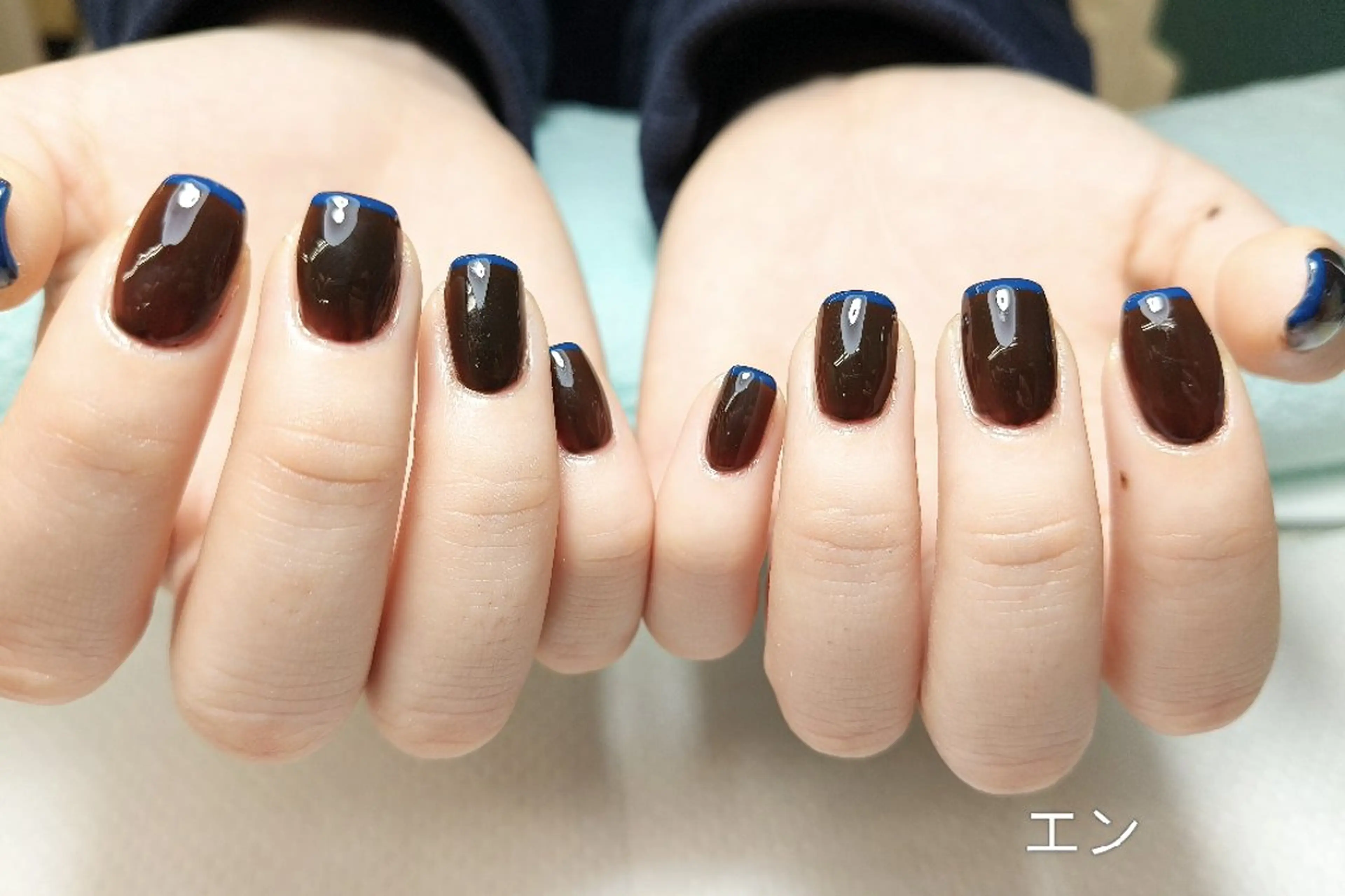 ネイル フレンチネイル エ ンのネイルデザイン