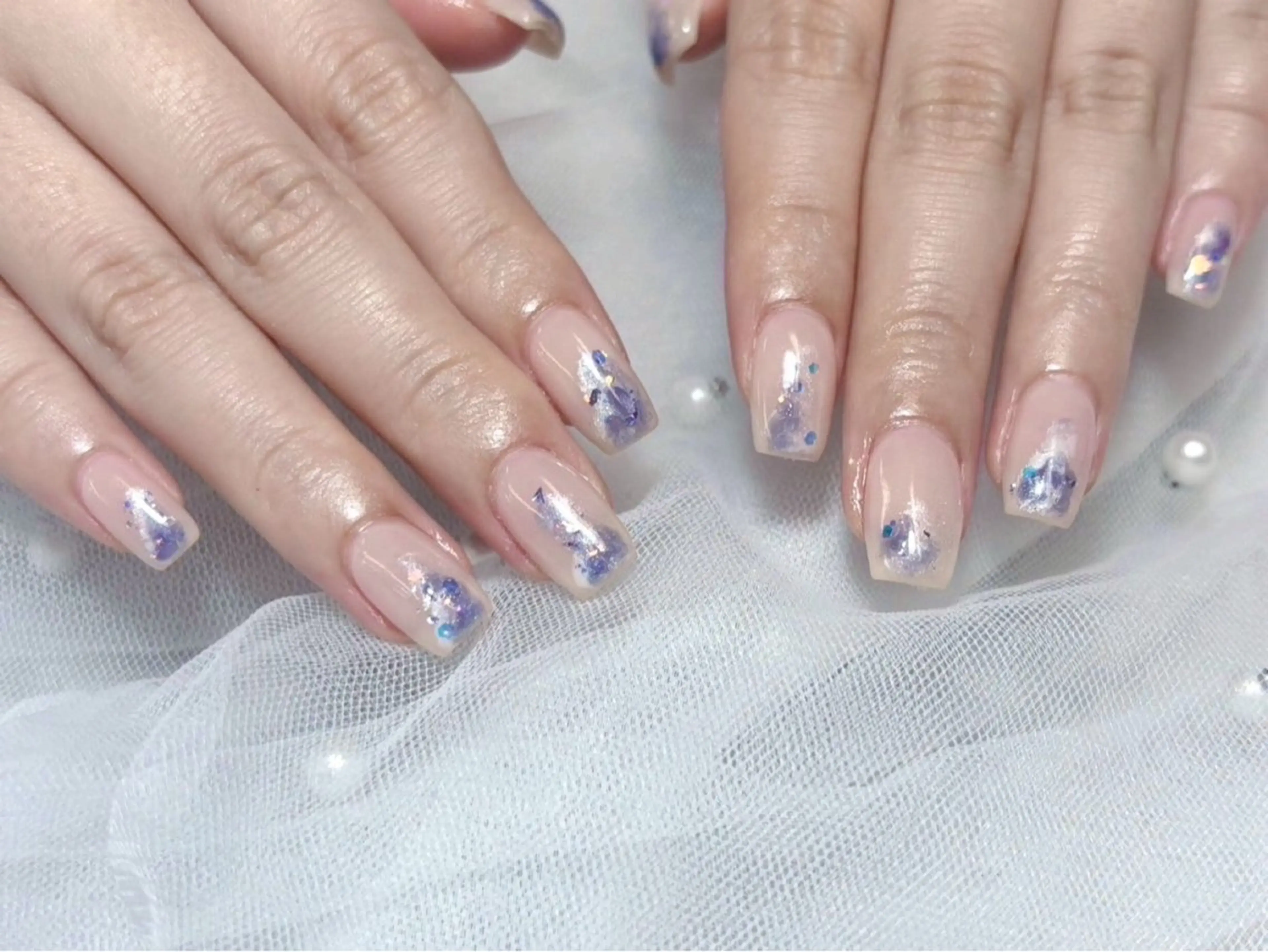 🍑（オフ・ケア込み） 【持ち込みOK】ハンド 90分アートコース🫧🤍の写真