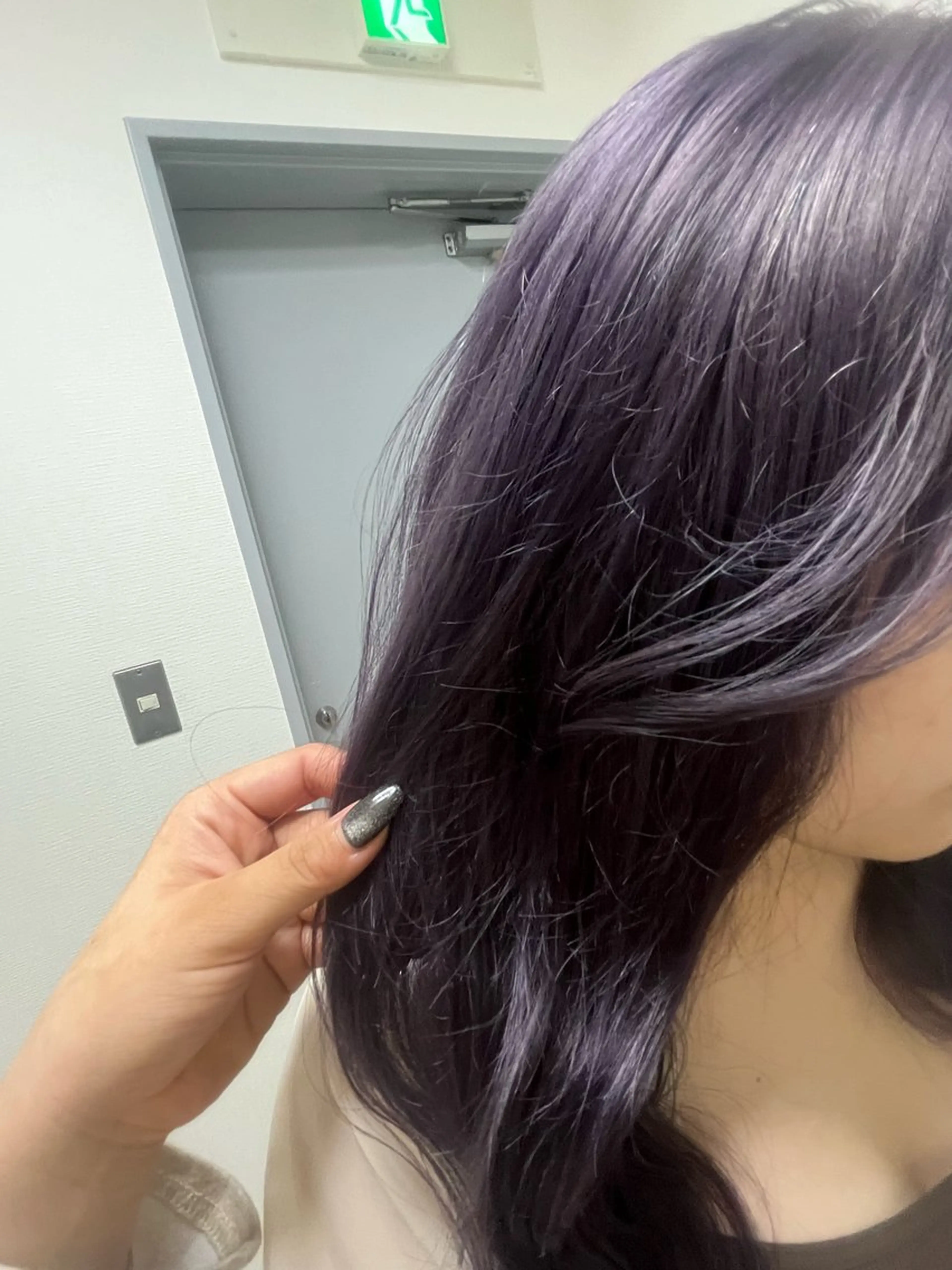 ロング ヘアカラー トリートメント 艶髪ハイトーンカラー 渋谷🎀ririkaのヘアスタイル