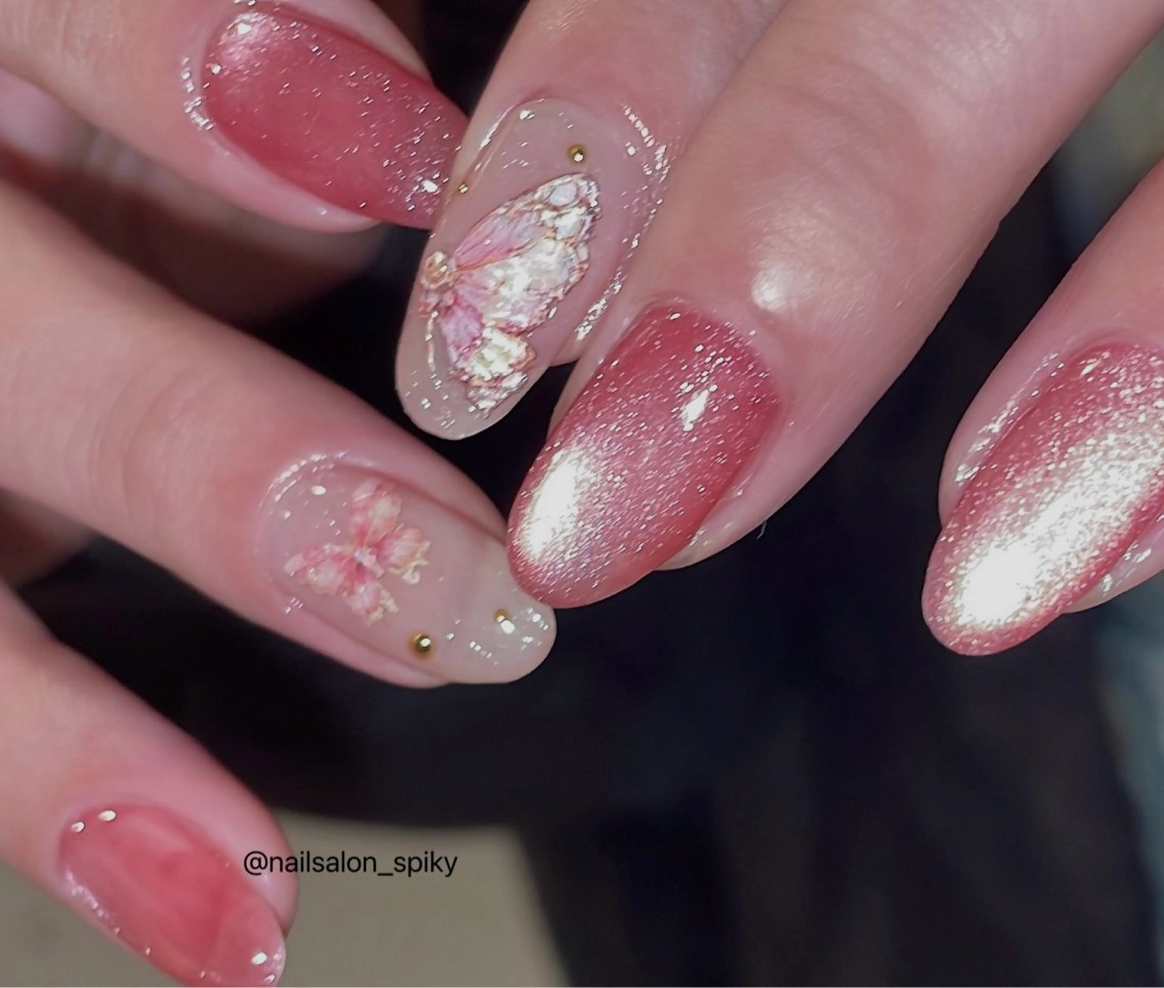 ネイル Spiky とうげ ふうかのネイルデザイン