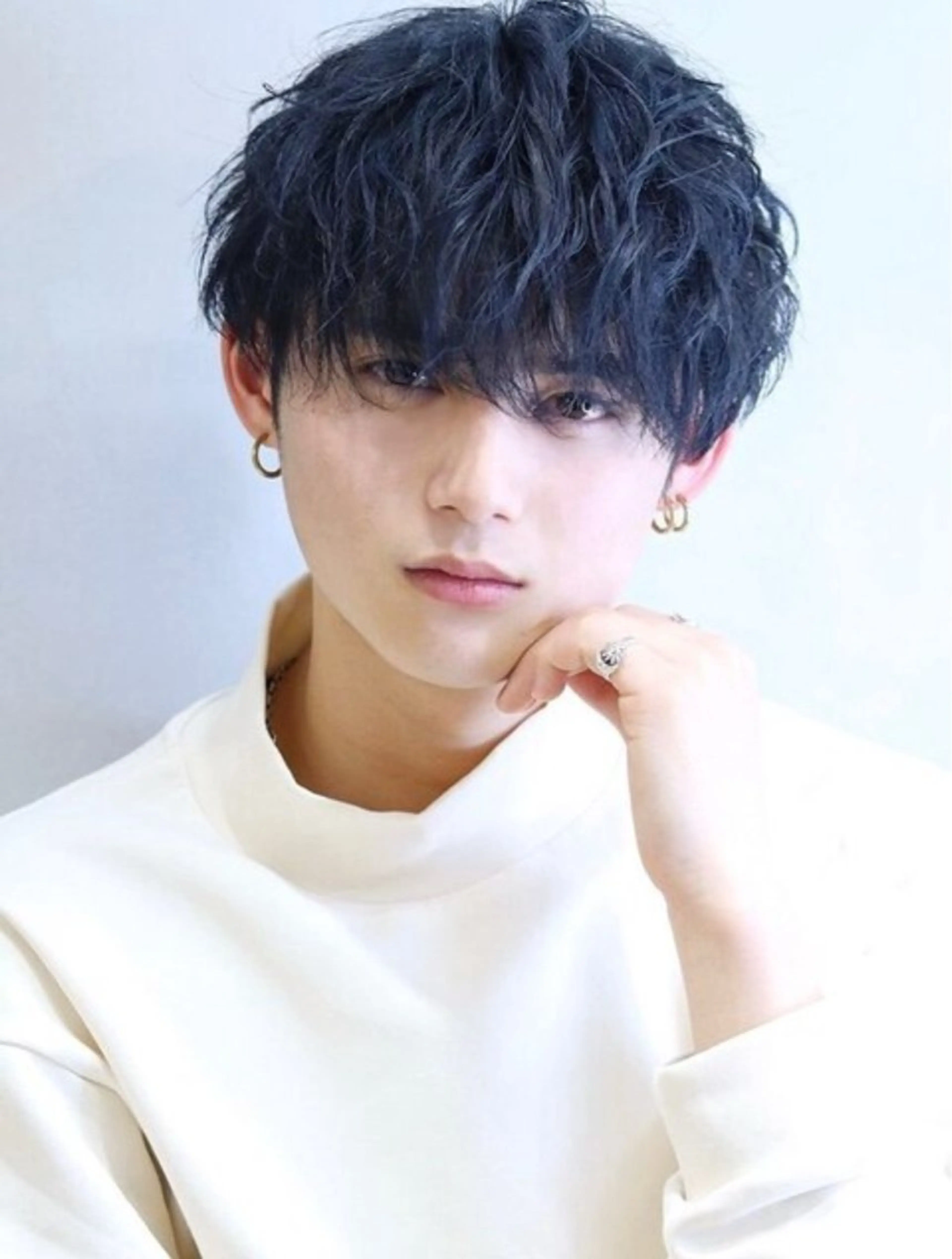 カラー aid渋谷所属・⚡️メンズパーマ /カラーおび⚡️のヘアスタイル