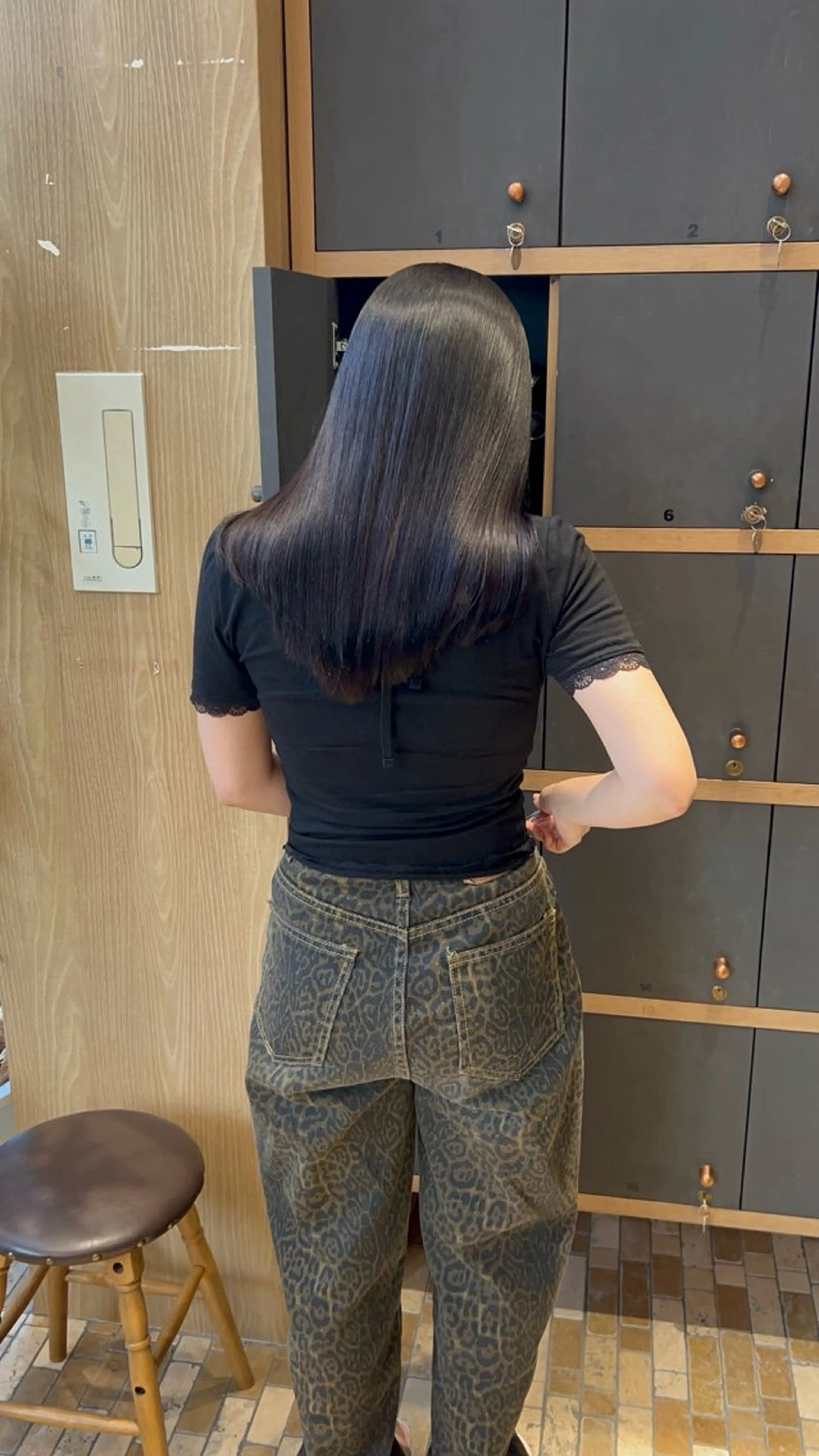 セミロング カラー パーマ 髪質改善 酸性ストレート ストレートパーマ カット ヘアカラー 縮毛矯正 🫧Ai/ ロロネー森ノ宮💖のヘアスタイル