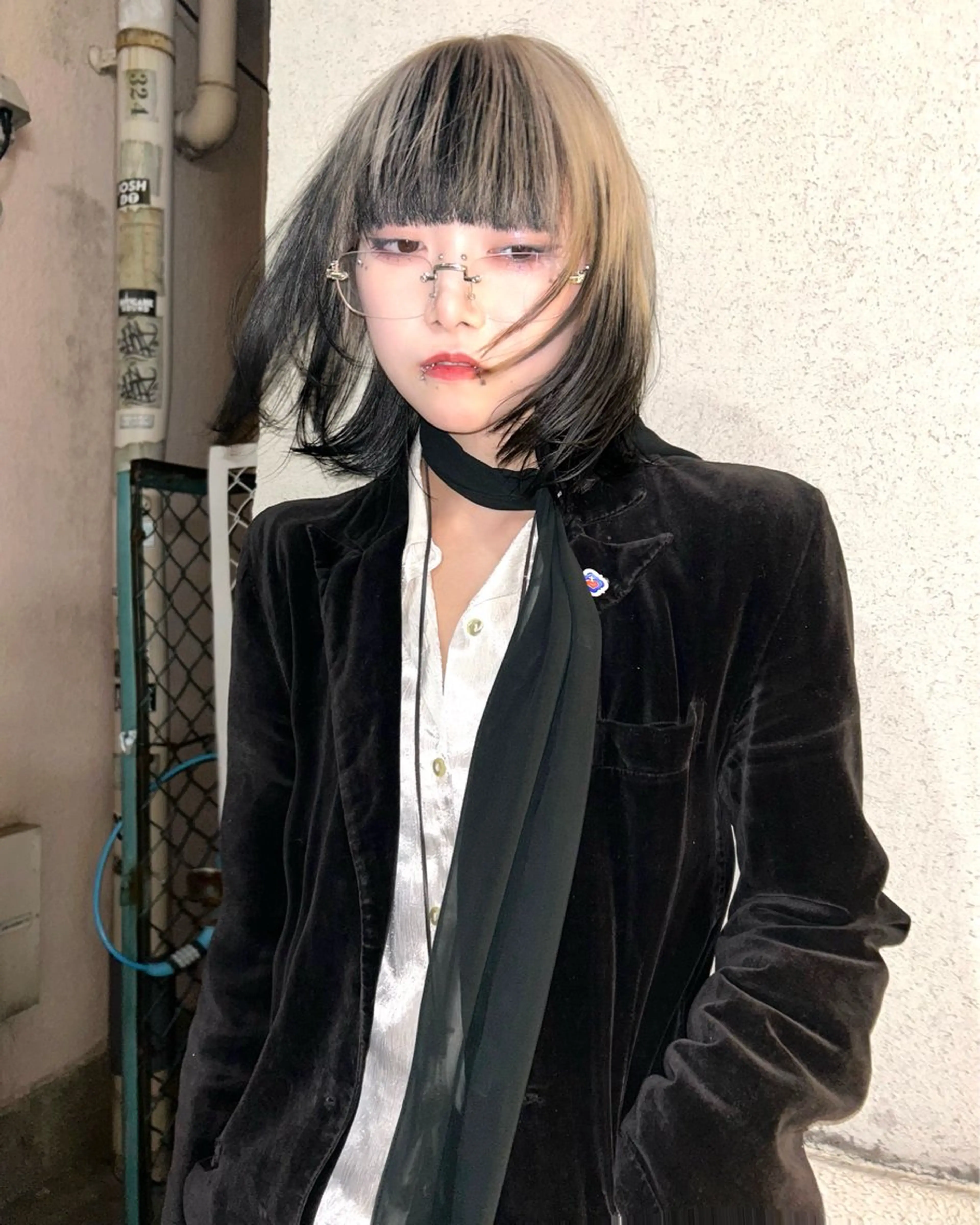 ショート カラー カット CACHÉ所属・大阪/堀江/ いわもと　りゅうやのヘアスタイル