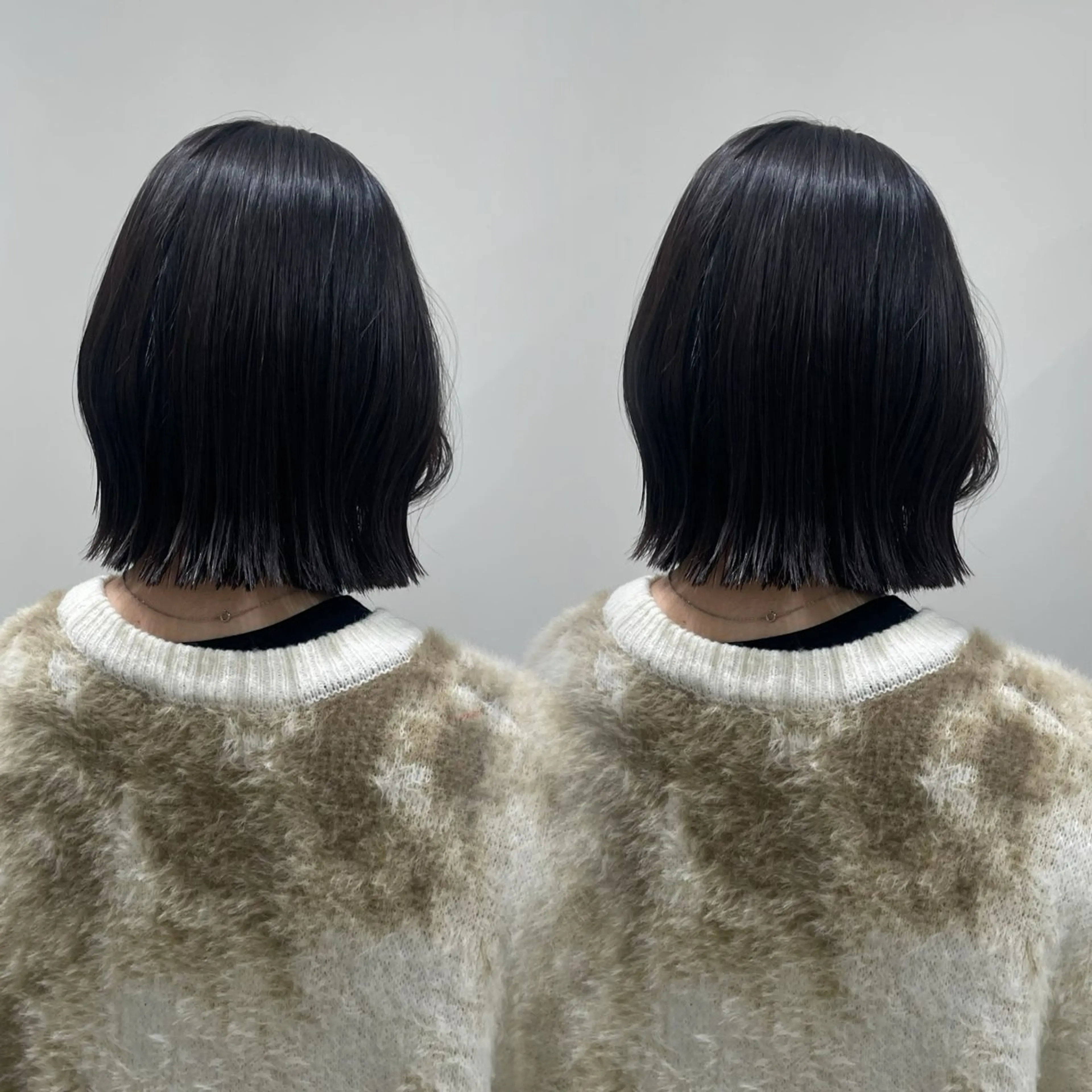 ミディアム カット 縮毛矯正 トリートメント 髪質改善矯正/カラー /吉祥寺 mariのヘアスタイル