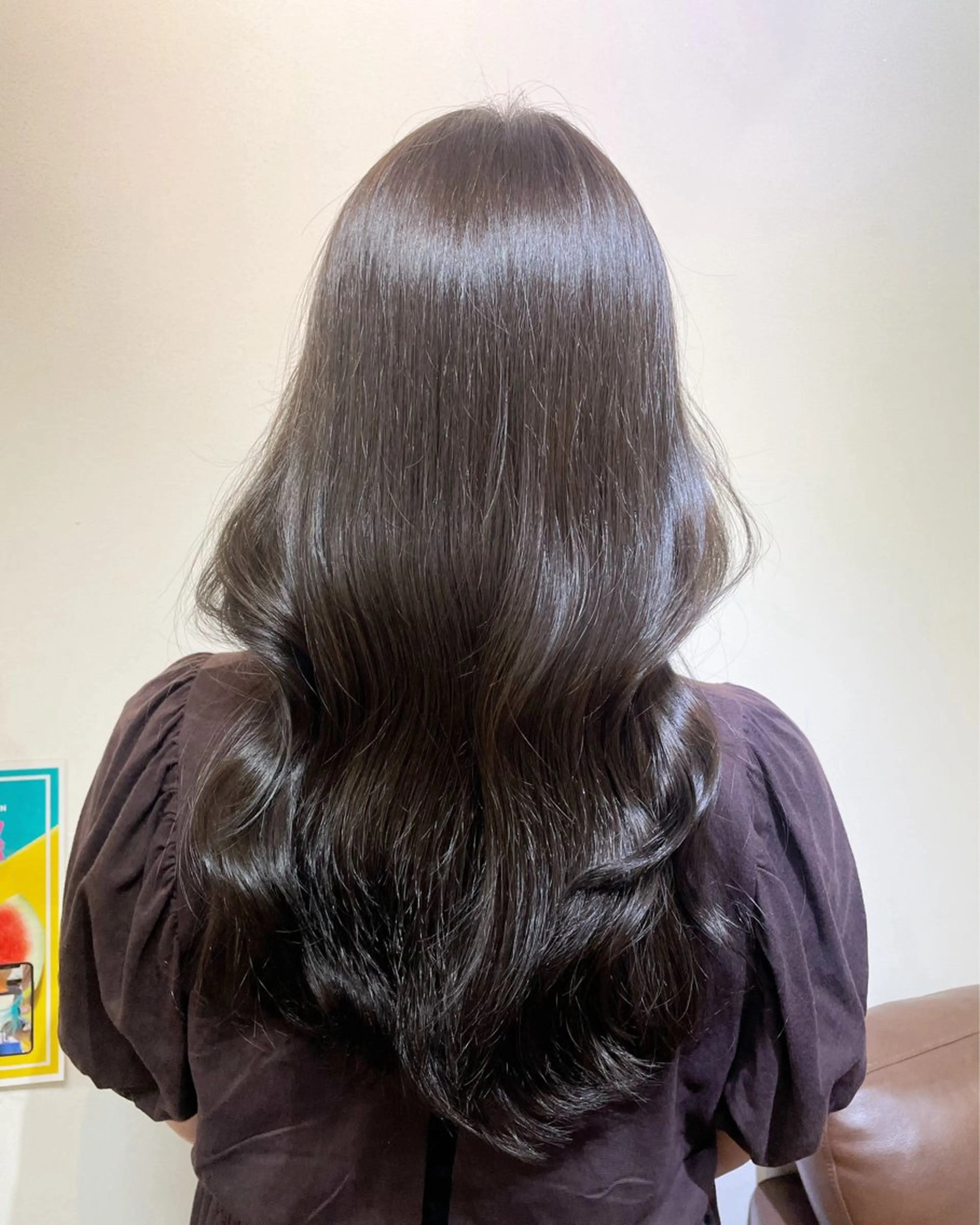 カラー グレージュ メンズパーマ✨️村越 雄斗のヘアスタイル