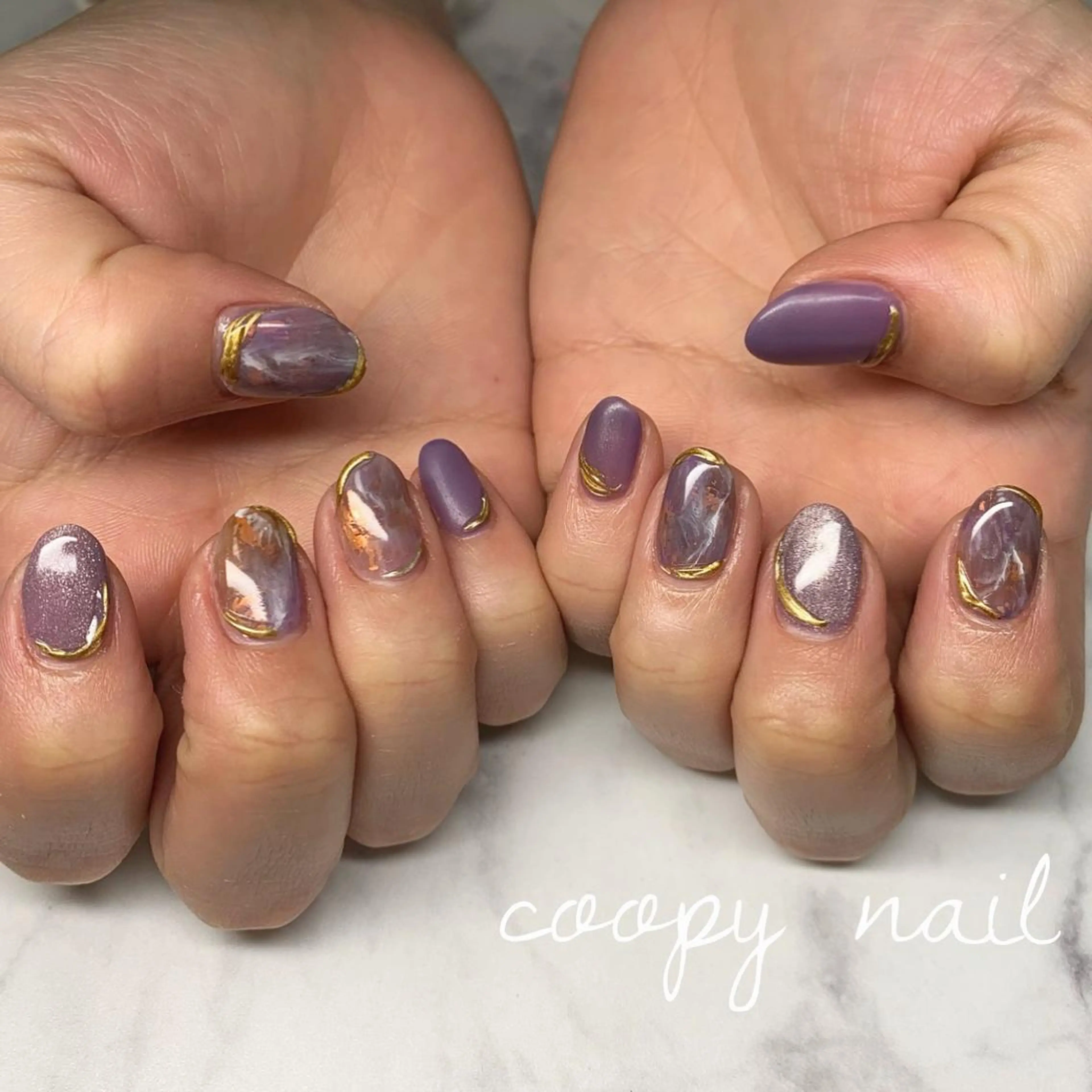 ネイル nail salon coopy所属・野澤 美優のネイルデザイン