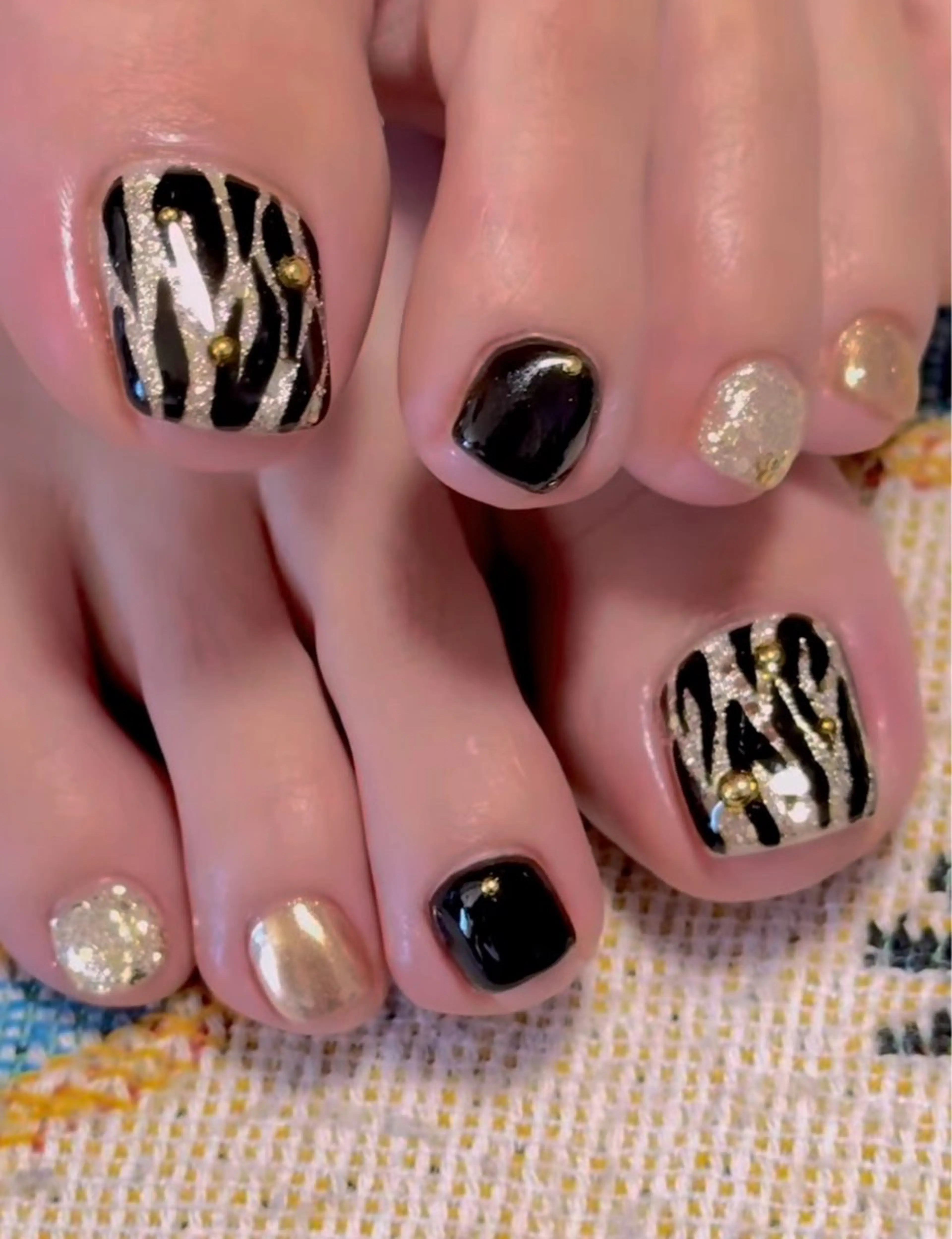 フットジェルネイル10本放題！！の写真