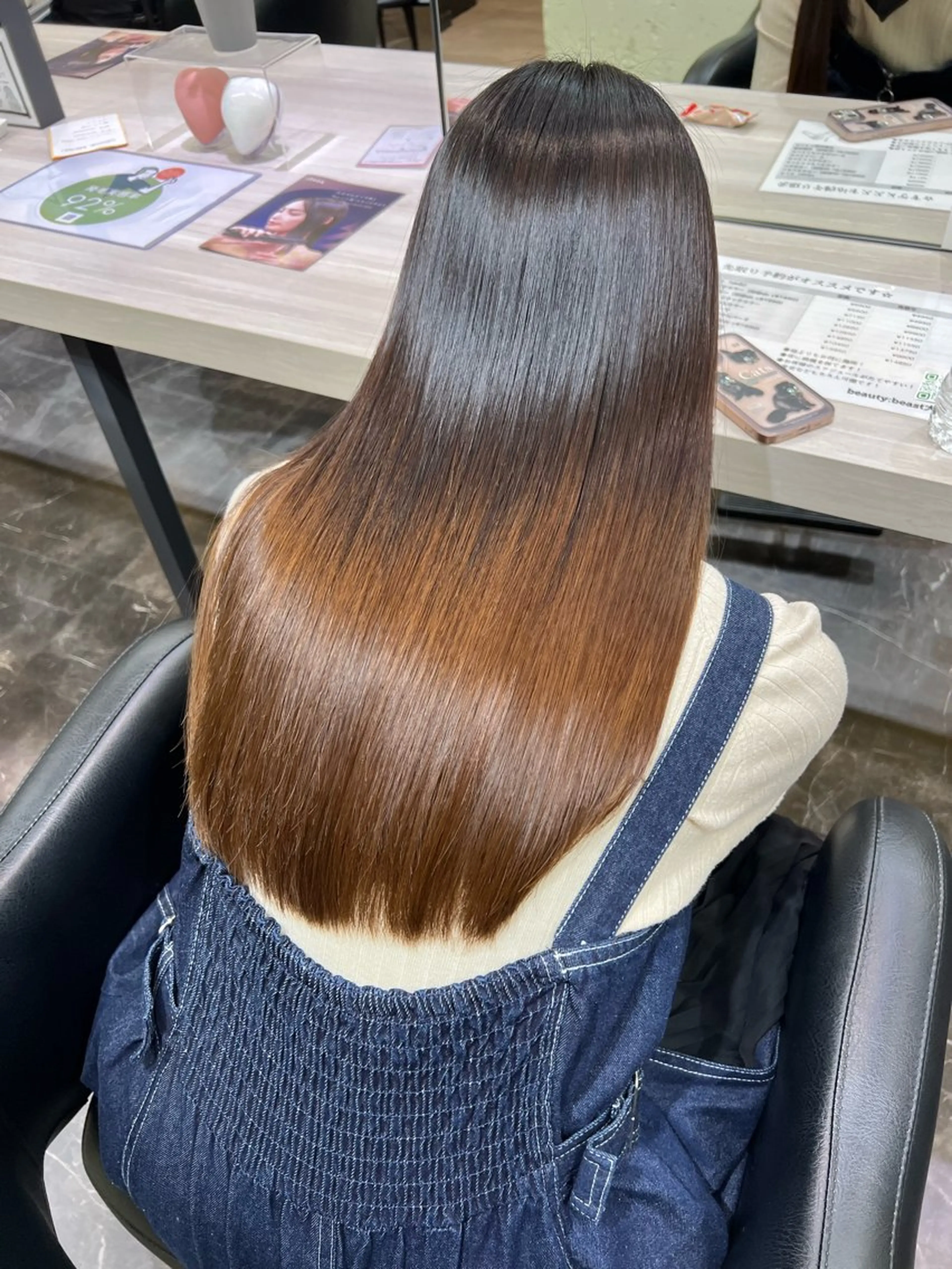 🫧カット+髪質改善ストレート🫧の写真