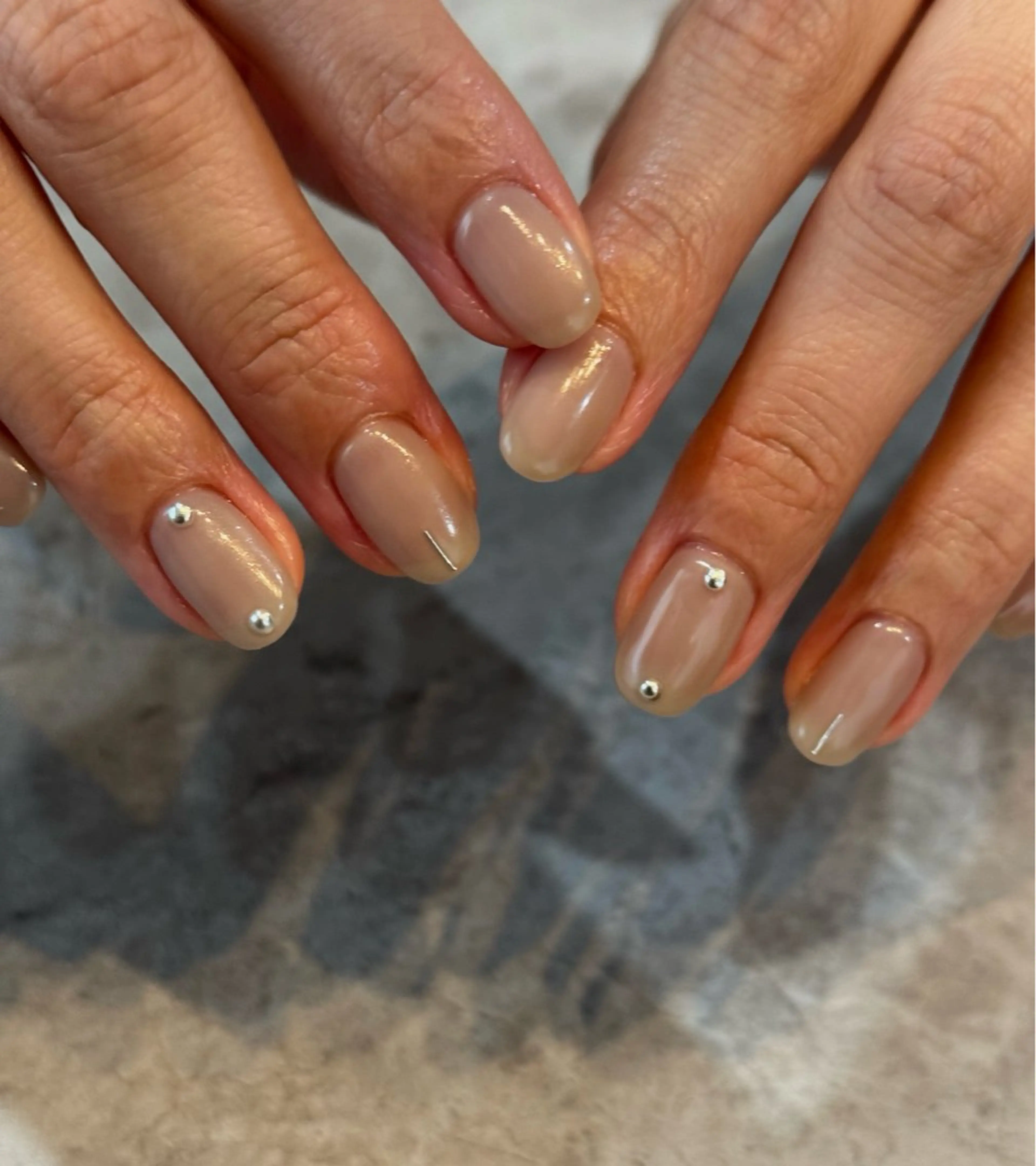 ネイル アートネイル シンプルネイル ハンドネイル Blé nailのネイルデザイン