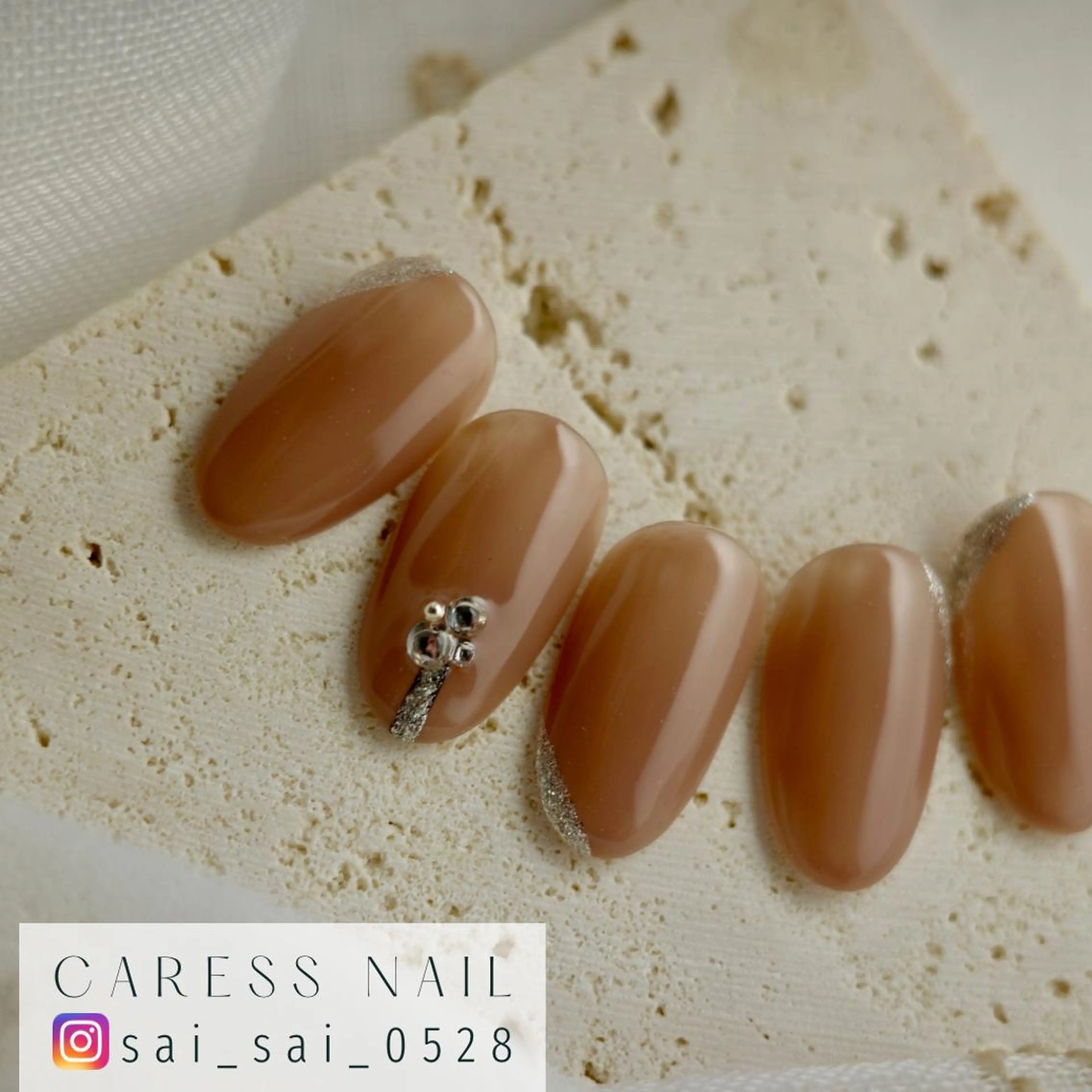 ネイル caress  nail カレスネイル　代々木上原所属・カレスネイル さいのネイルデザイン