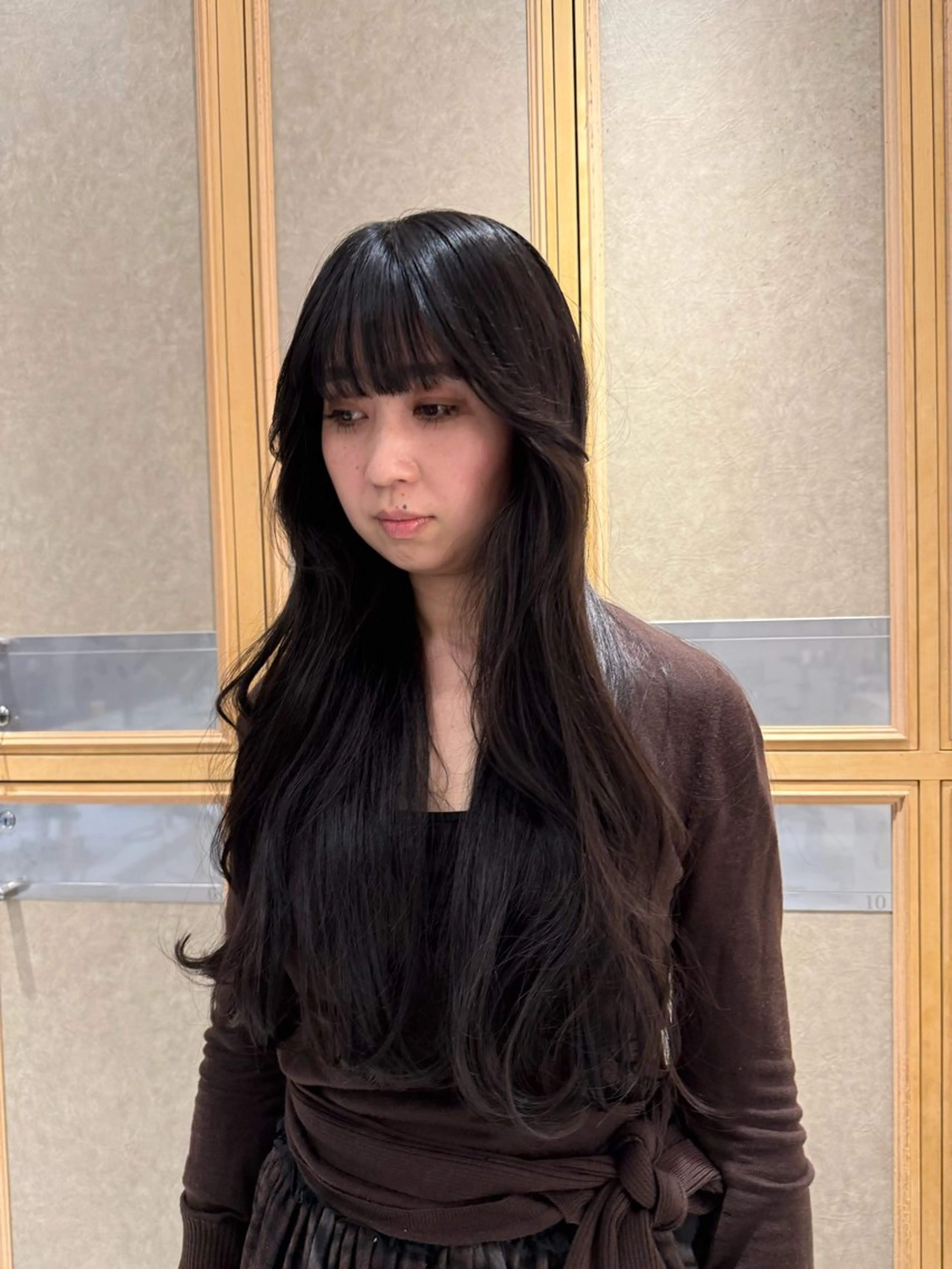 ロング カラー ヘアアレンジ 艶髪/ロングモデル 募集🫧terukaのヘアスタイル