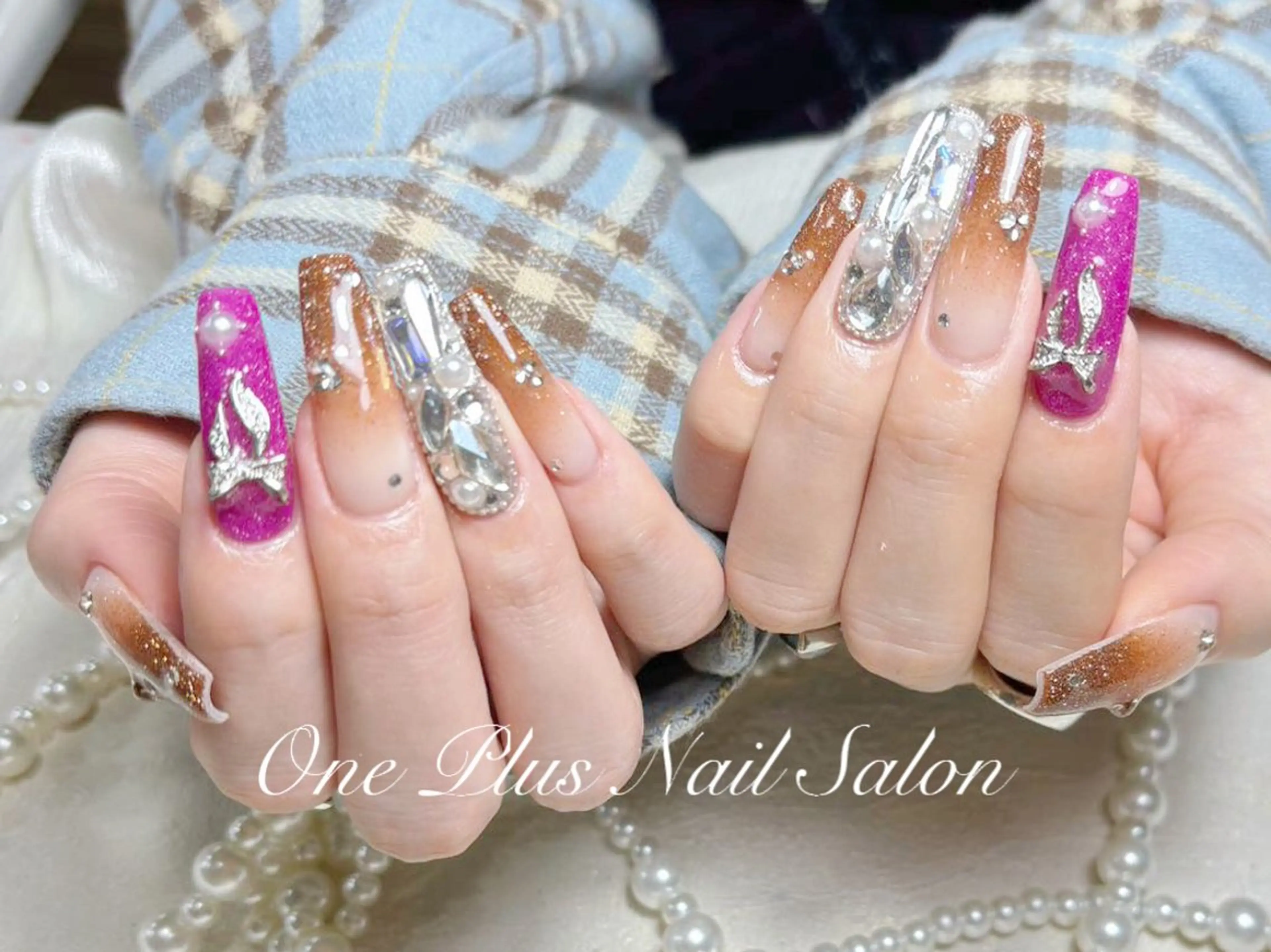 ネイル ハンドネイル One Plus Nail Salonのネイルデザイン