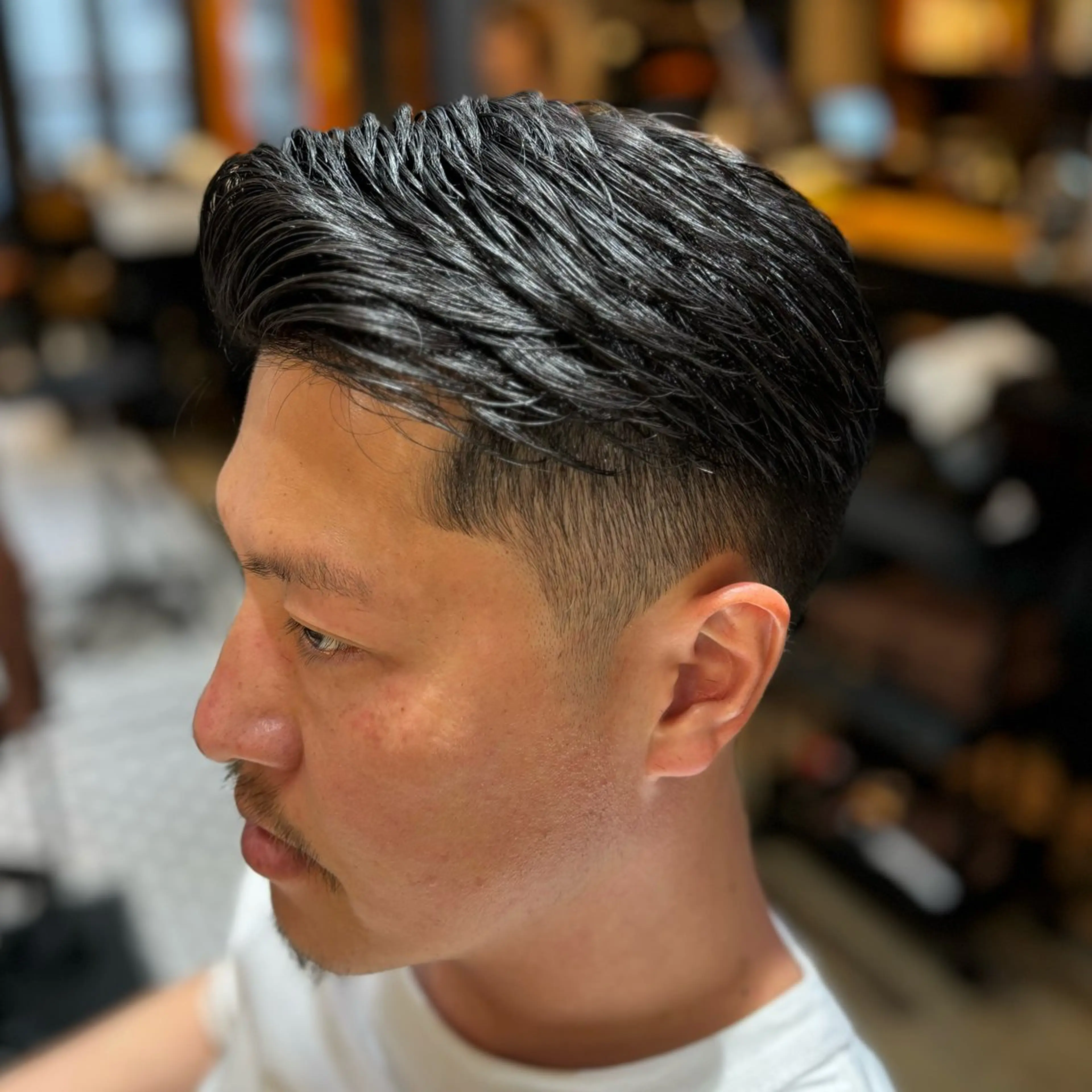 メンズ ビジネス フェードカット スキンフェード merry craftsmans factory所属・💈ᴍᴇʀʀʏ ᴋᴇɪsʜɪ💈のヘアスタイル