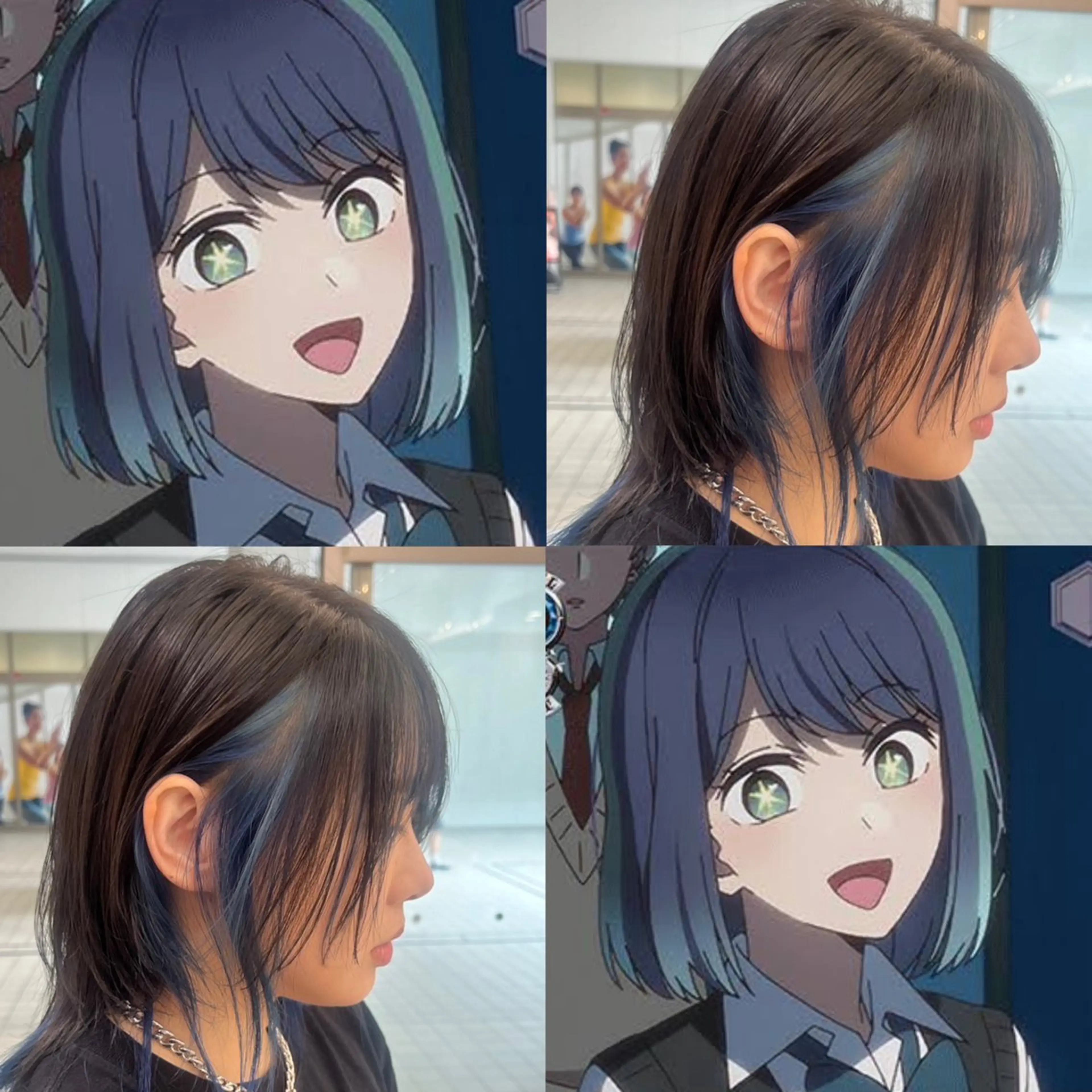 カラー ヘアカラー インナー/2次元 カラー/しゅうとのヘアスタイル