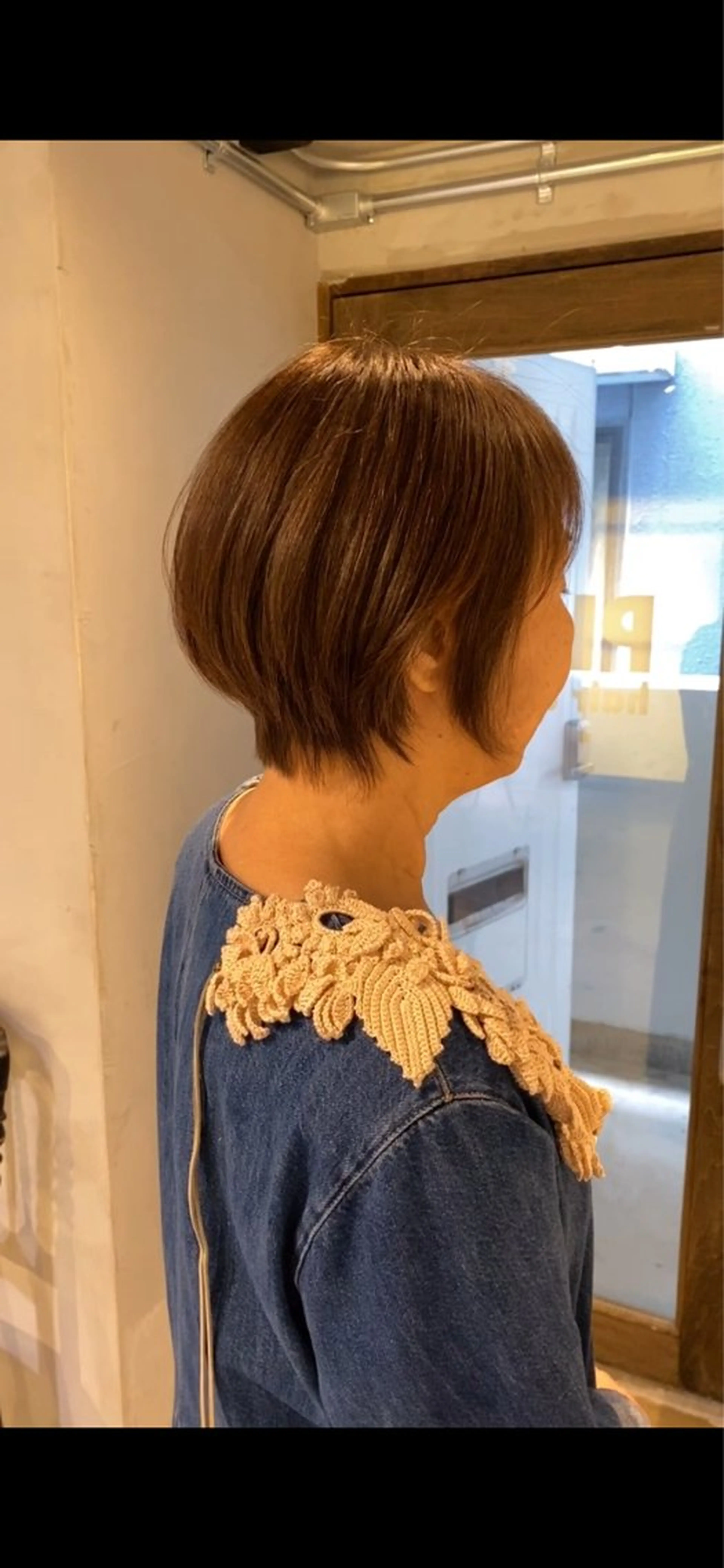 ショート ショートヘア とびまつ /ショート/脱白髪染のヘアスタイル